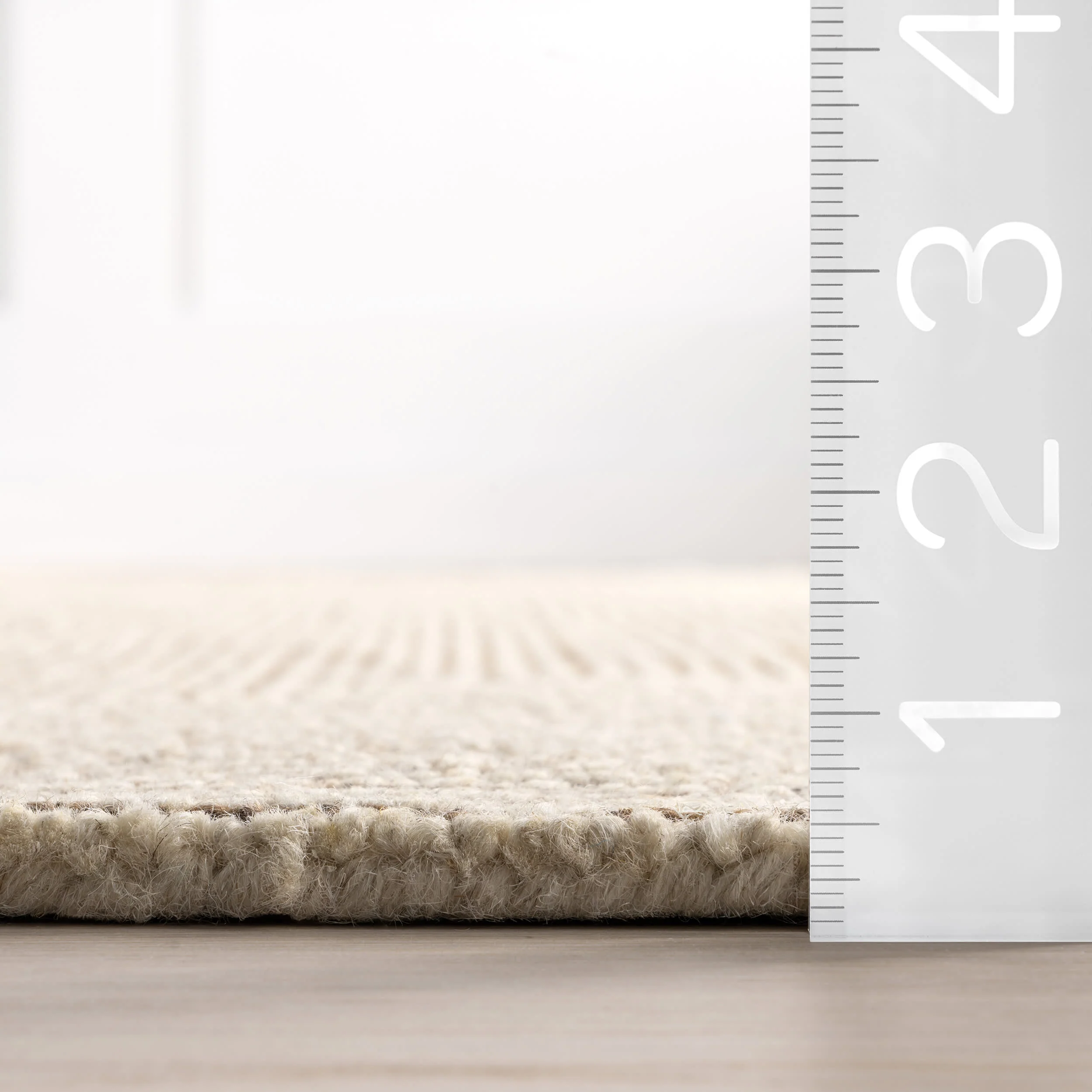 The Stoic Wool Rug | Beige - Image 6