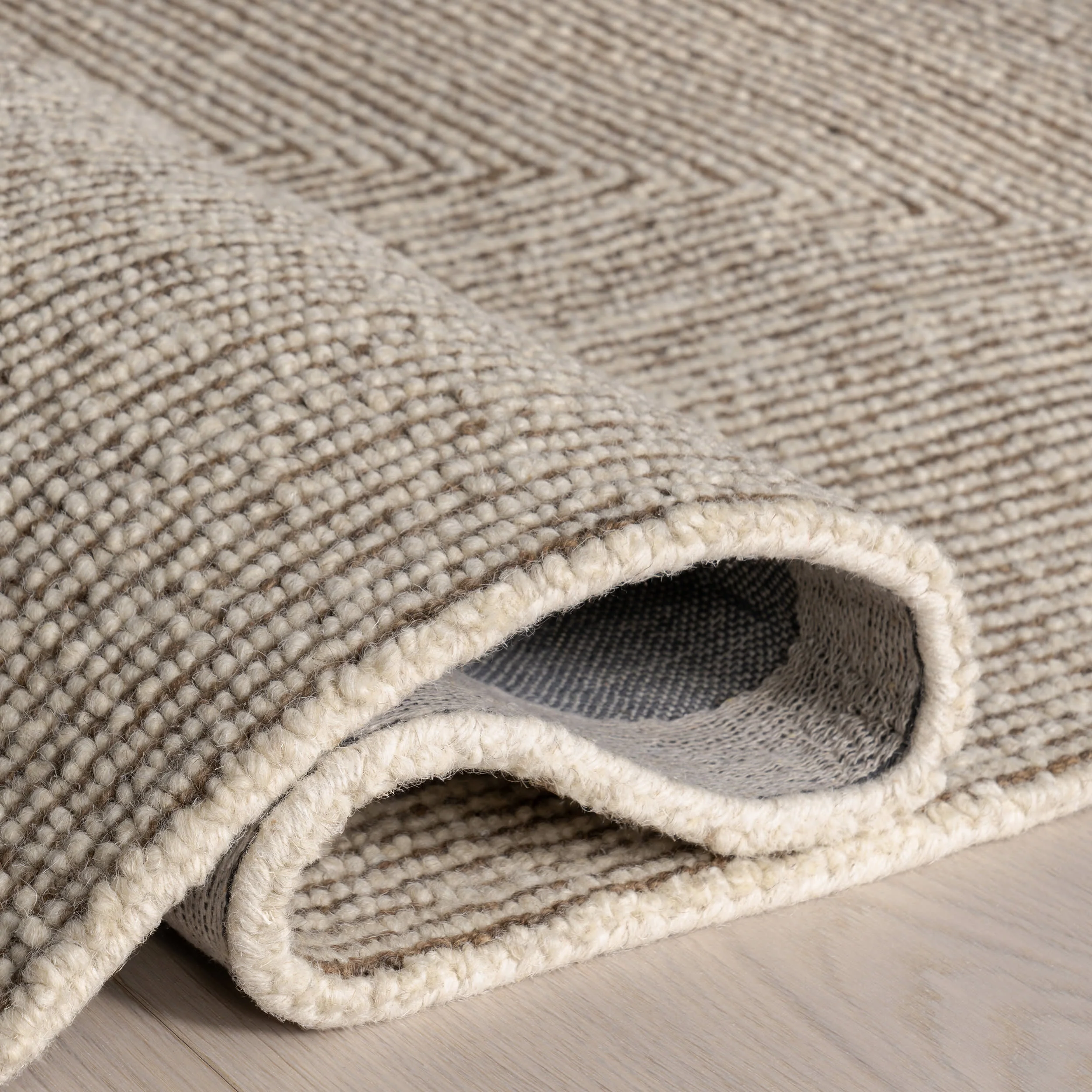 The Stoic Wool Rug | Beige - Image 9