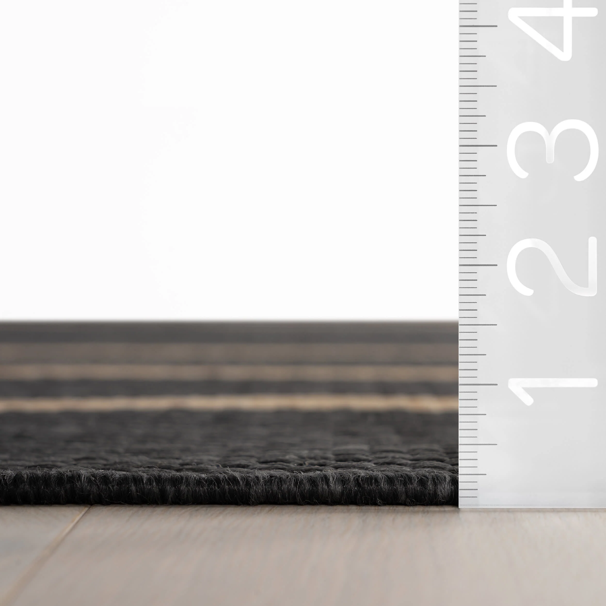 Thena Modern Bordered Indoor/Outdoor Rug | Grey - Image 4