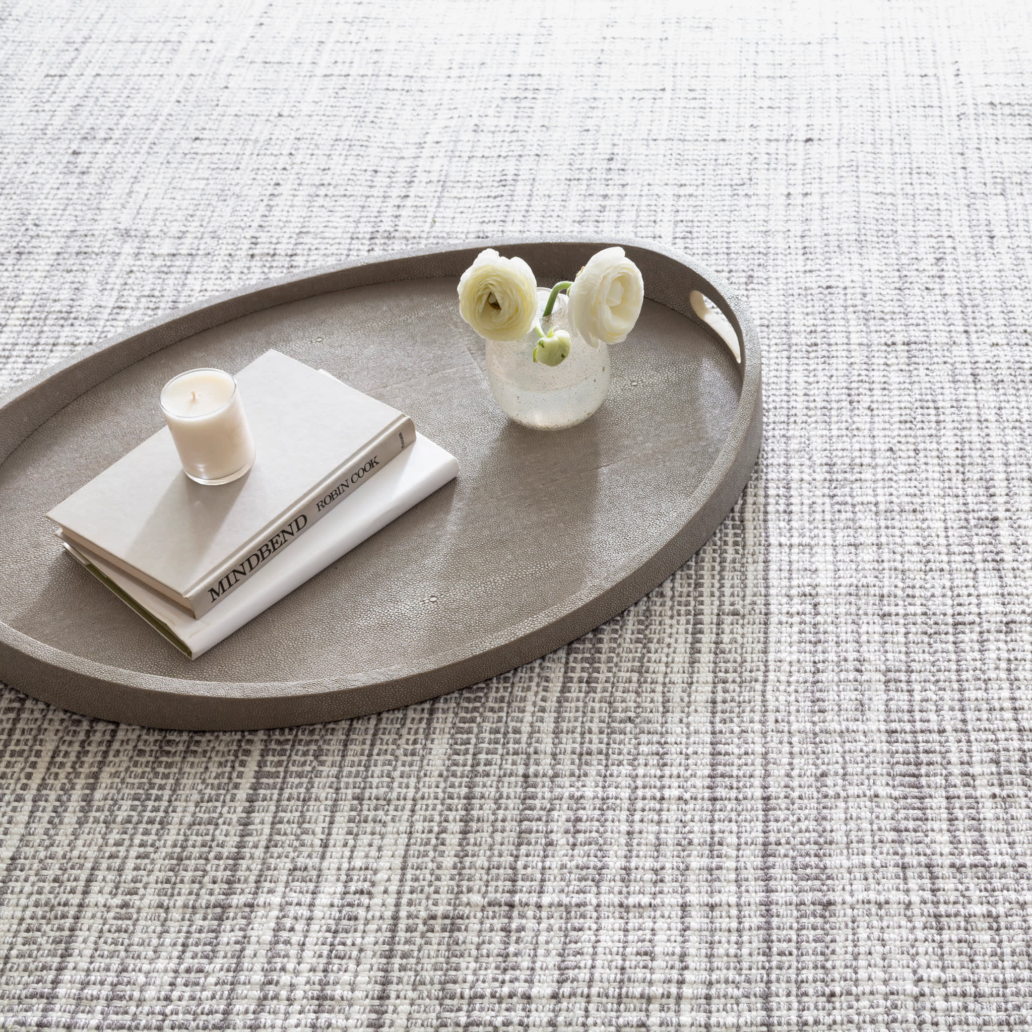 Tideline Handwoven Indoor/Outdoor Rug | Grey - Image 3