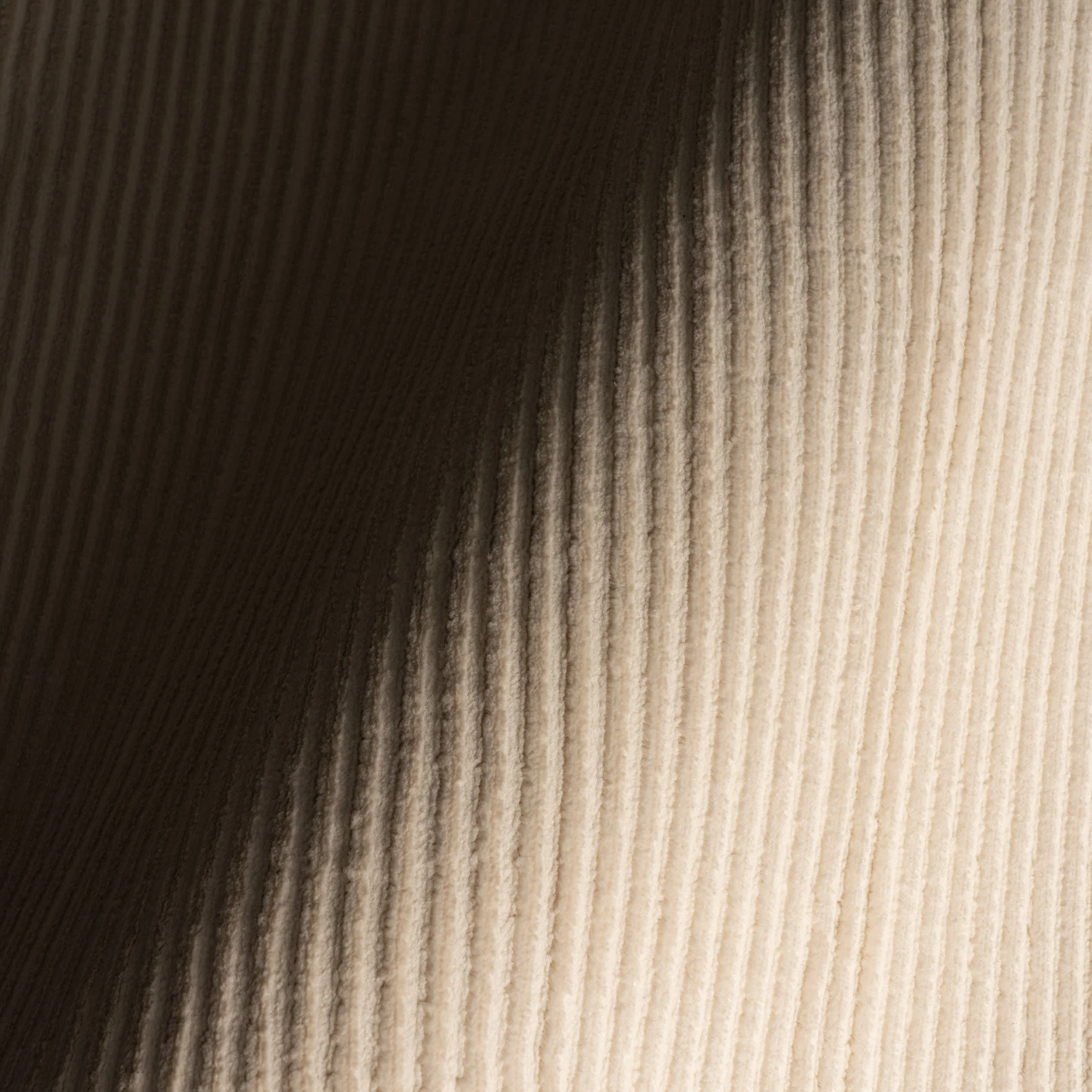 Tiera Bordered Plush Textured Washable Rug | Cream - Image 3