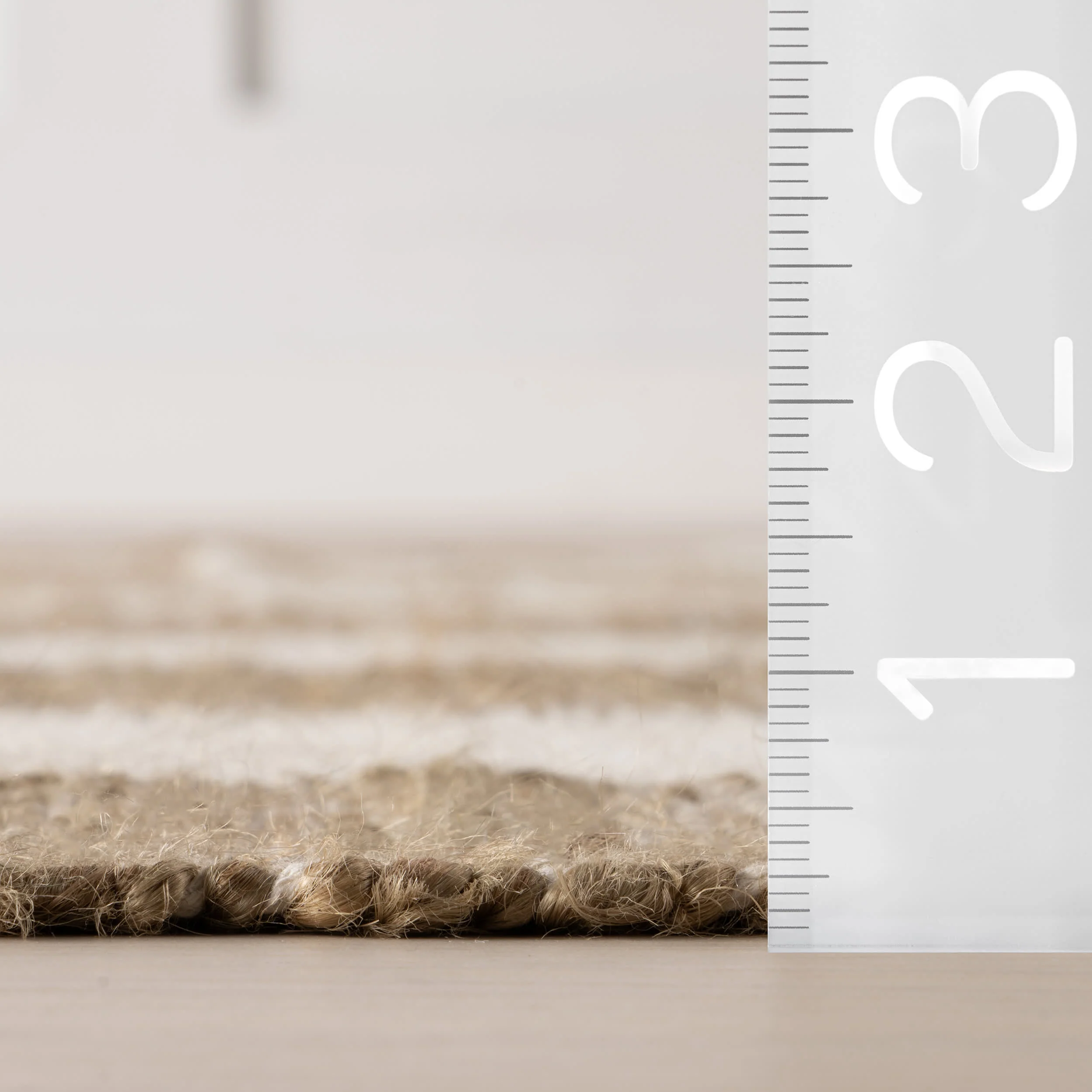 Tierra Jute Modern Farmhouse Rug | Brown - Image 5