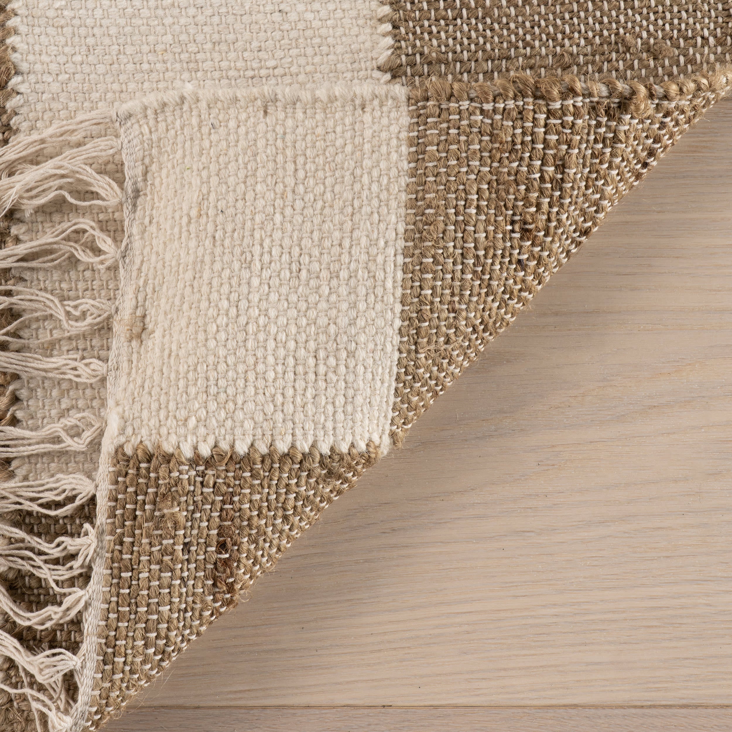 Tierra Jute Modern Farmhouse Rug | Brown - Image 7