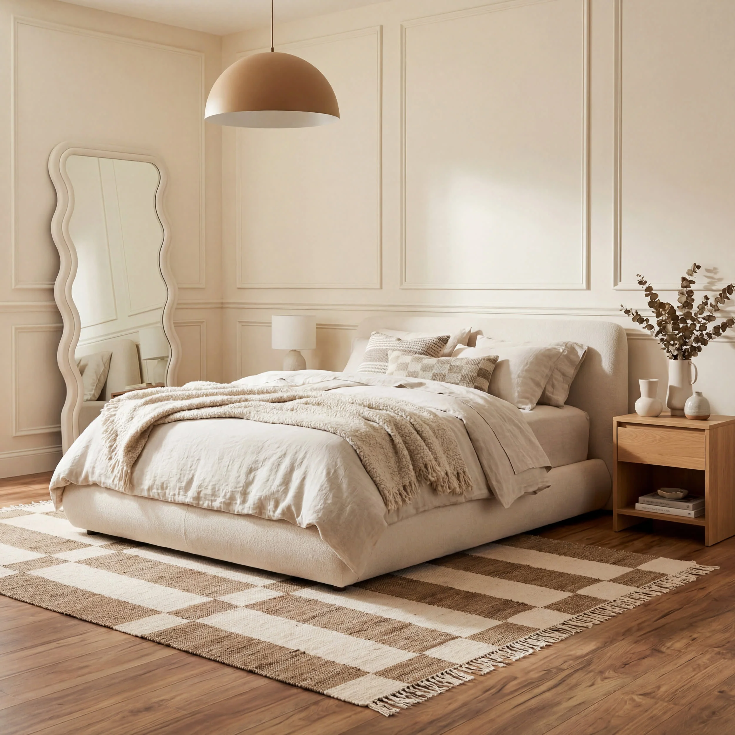 Tierra Jute Modern Farmhouse Rug | Brown - Image 9