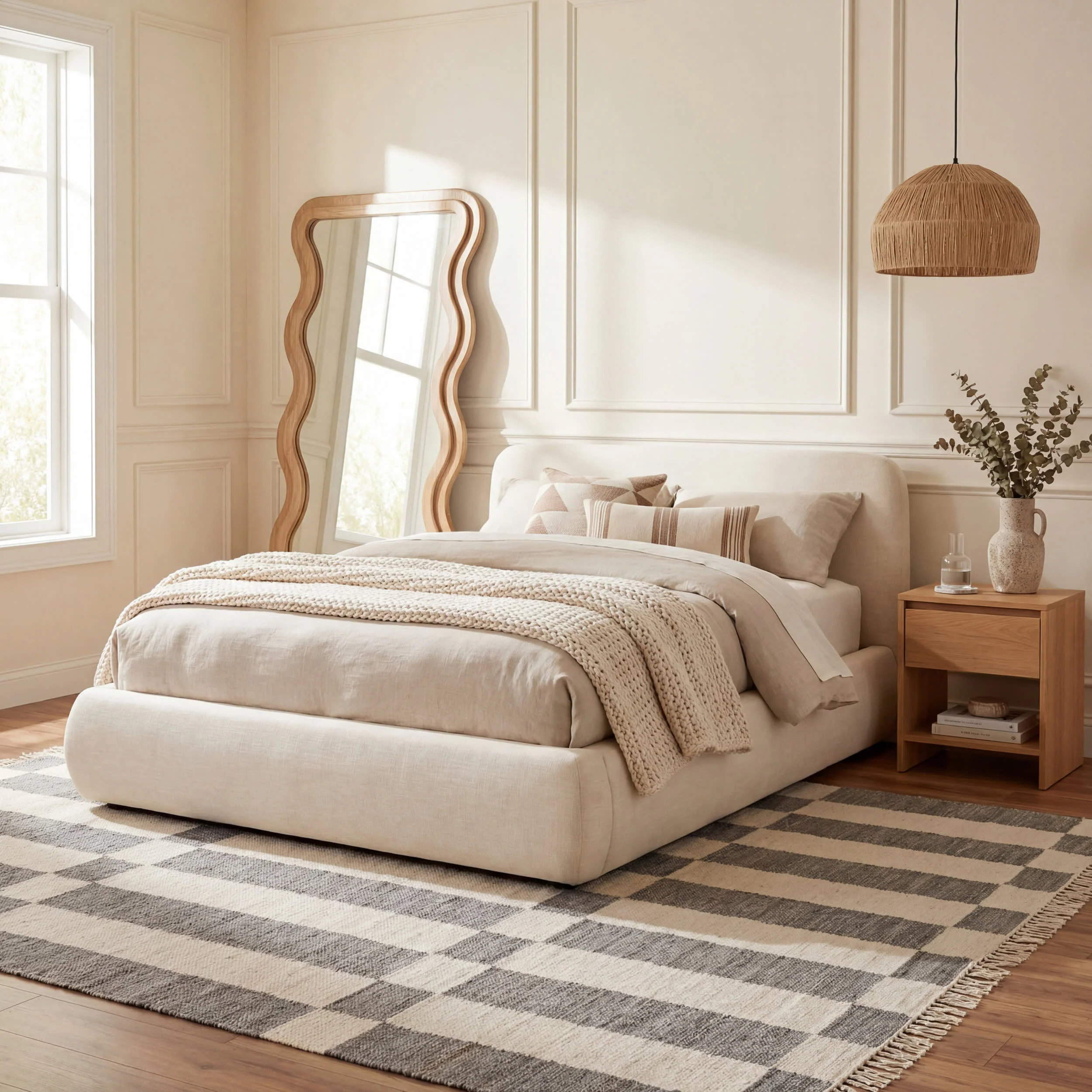 Tierra Jute Modern Farmhouse Rug | Charcoal - Image 10