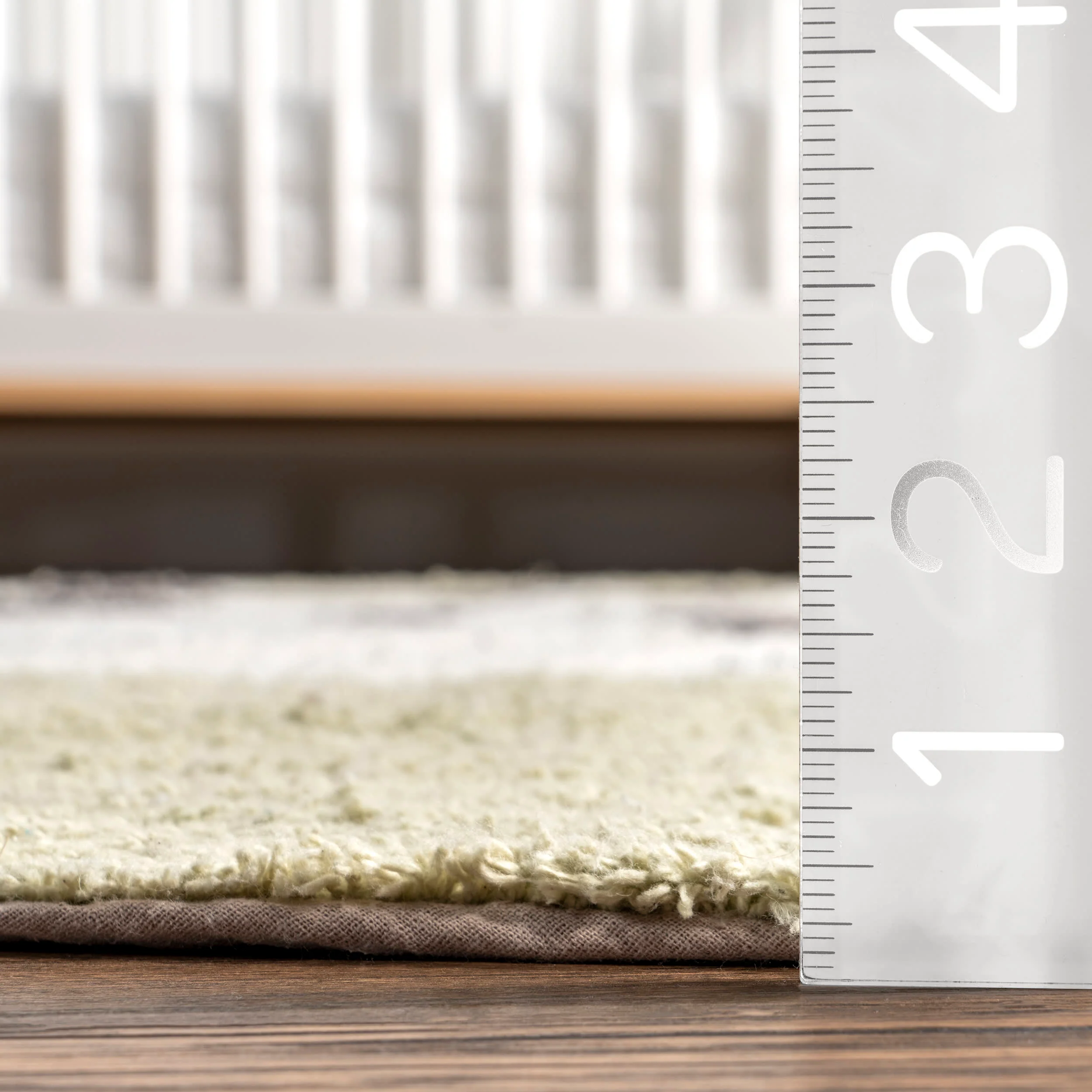 Tiger Nursery Washable Rug | Ivory - Image 5