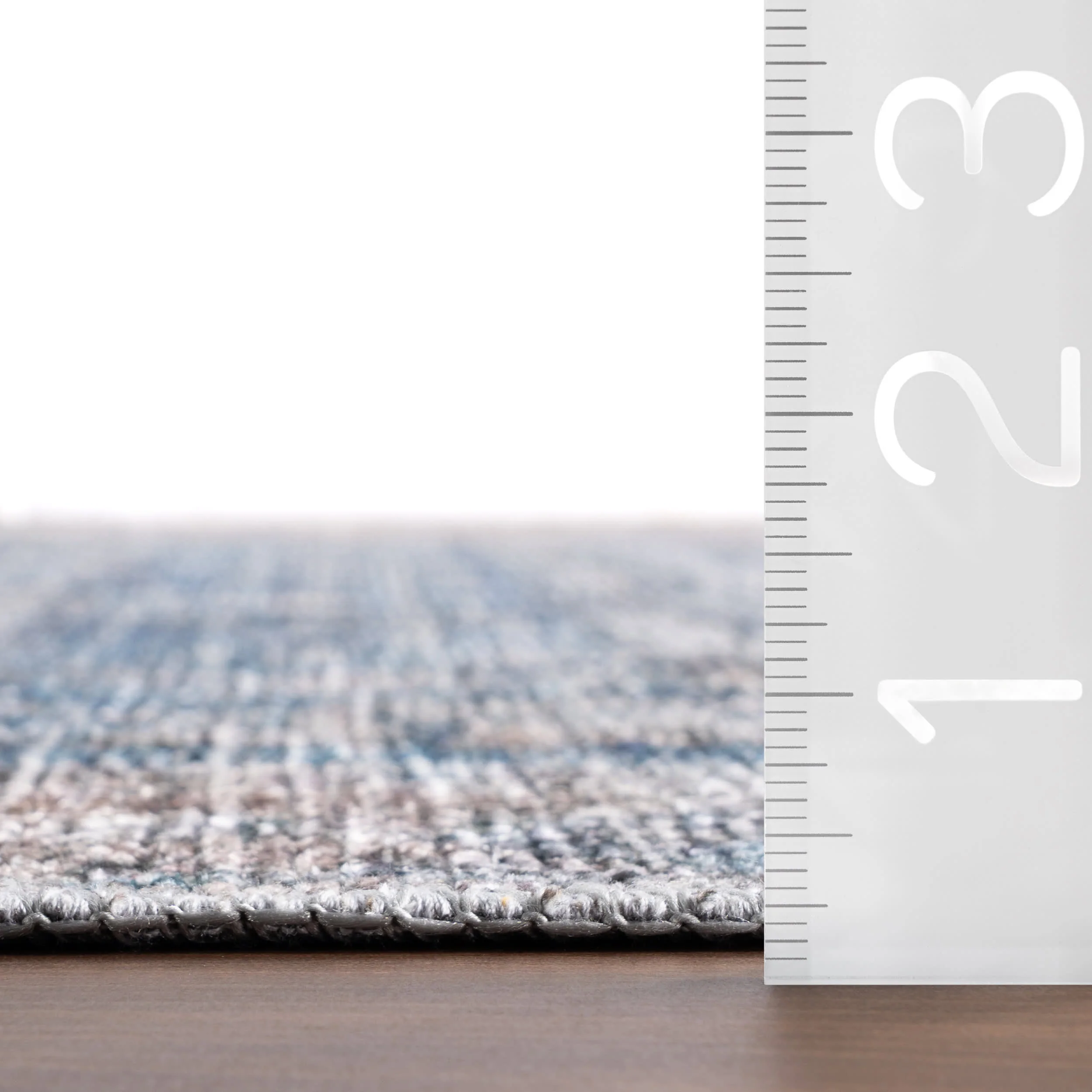 Tila Vintage & Distressed Washable Rug | Blue - Image 6