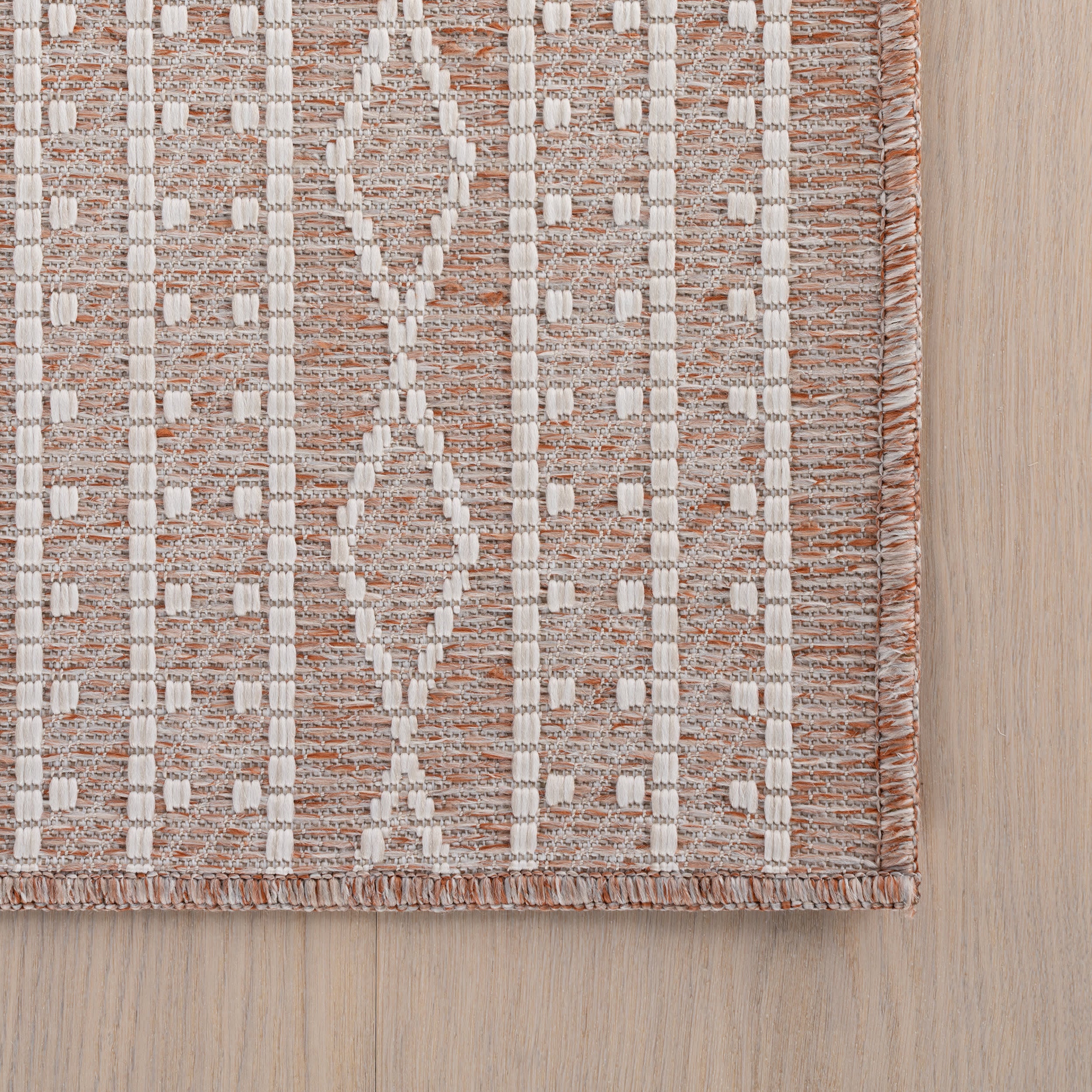 Tildea Bohemian Striped Indoor/Outdoor Rug | Natural - Image 3