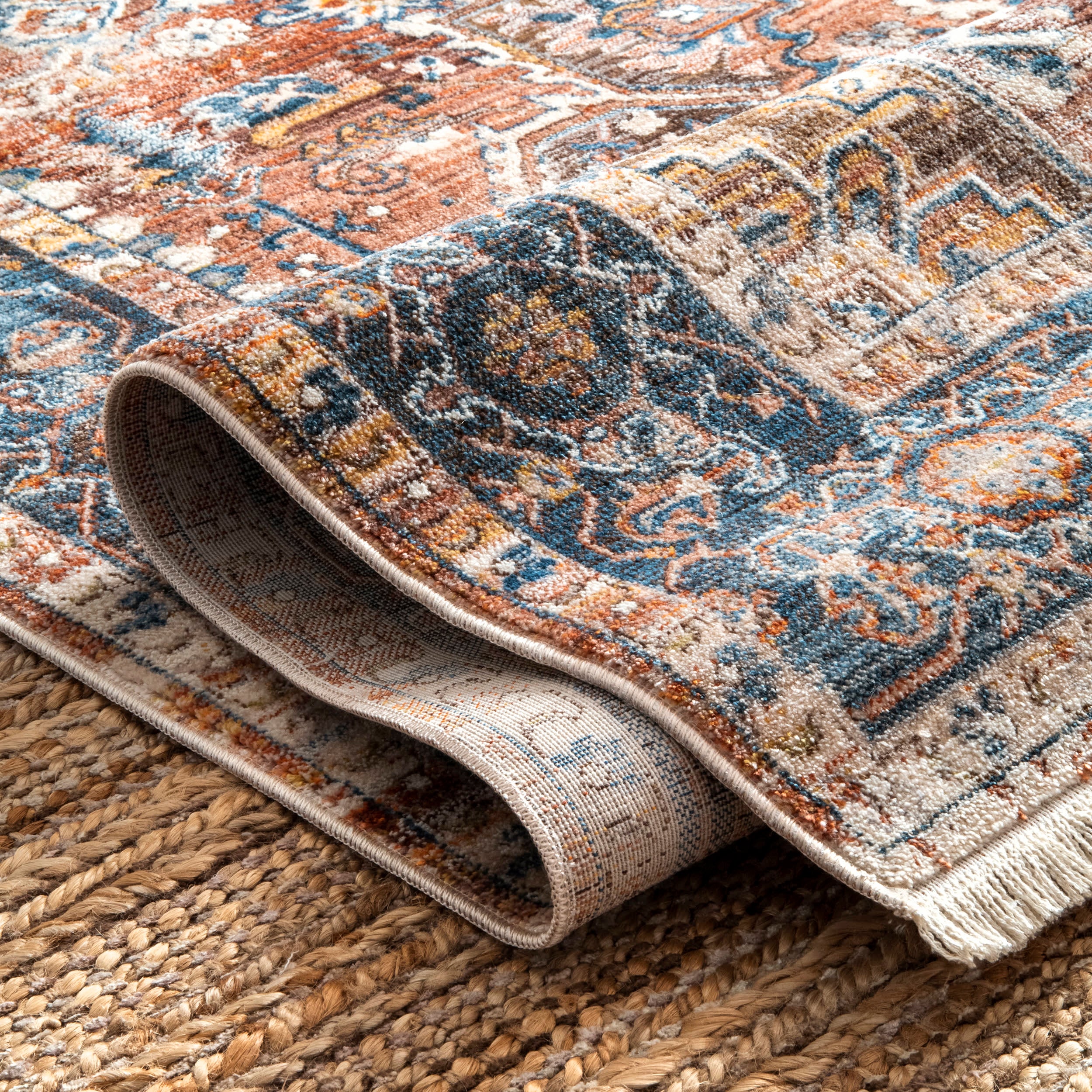 Timeworn Charm Rug | Rust - Image 5