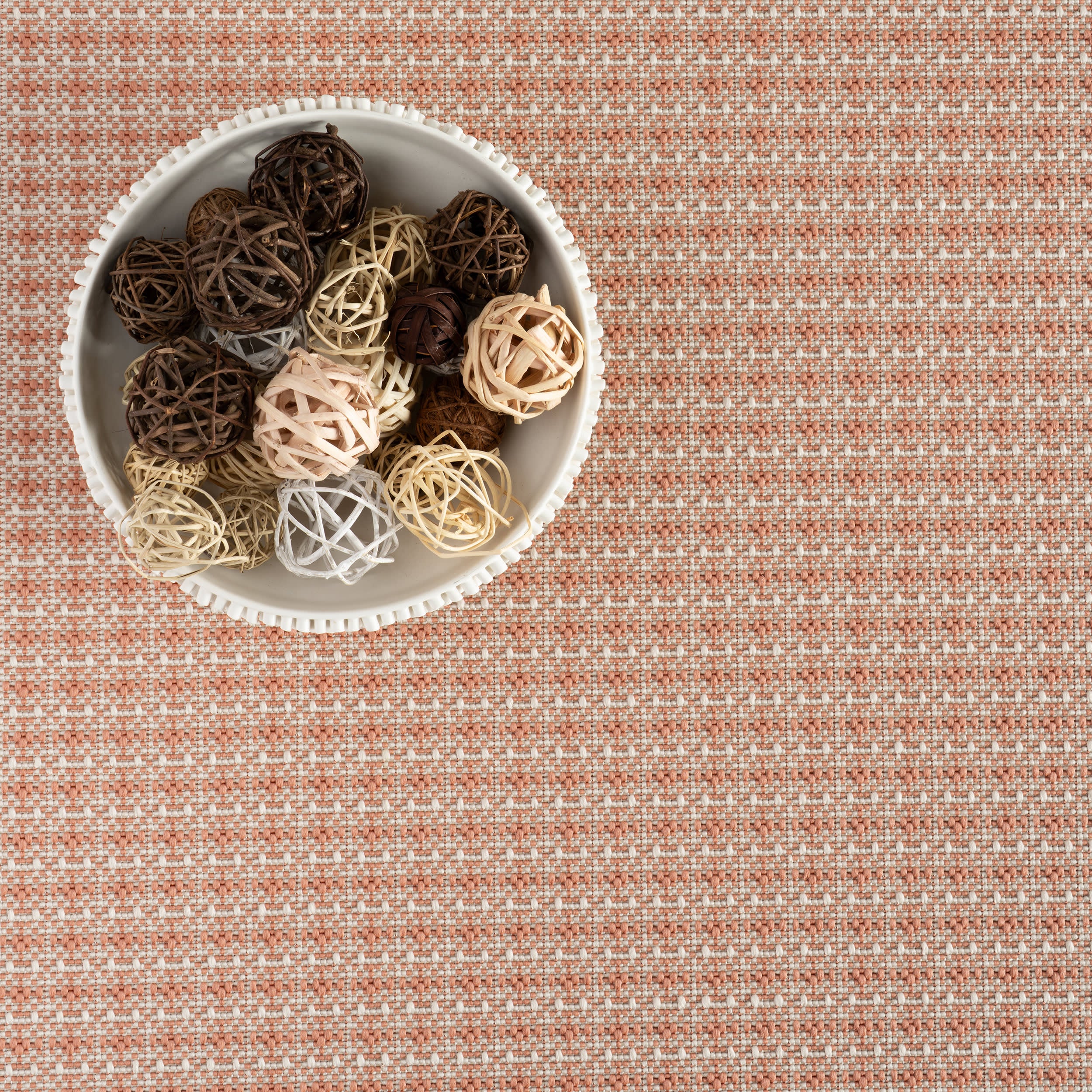 Tirzah Modern Indoor/Outdoor Rug | Coral - Image 3