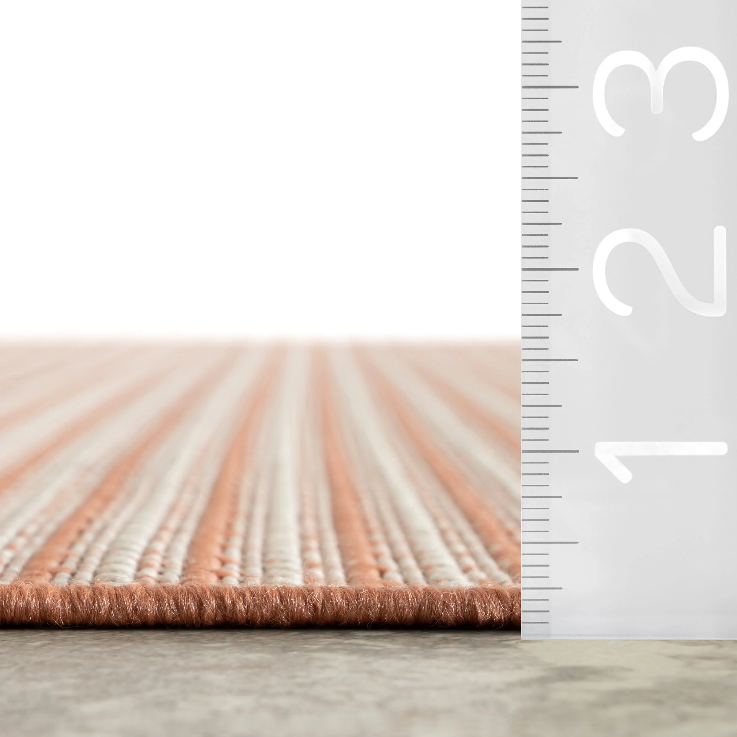 Tirzah Modern Indoor/Outdoor Rug | Coral - Image 6