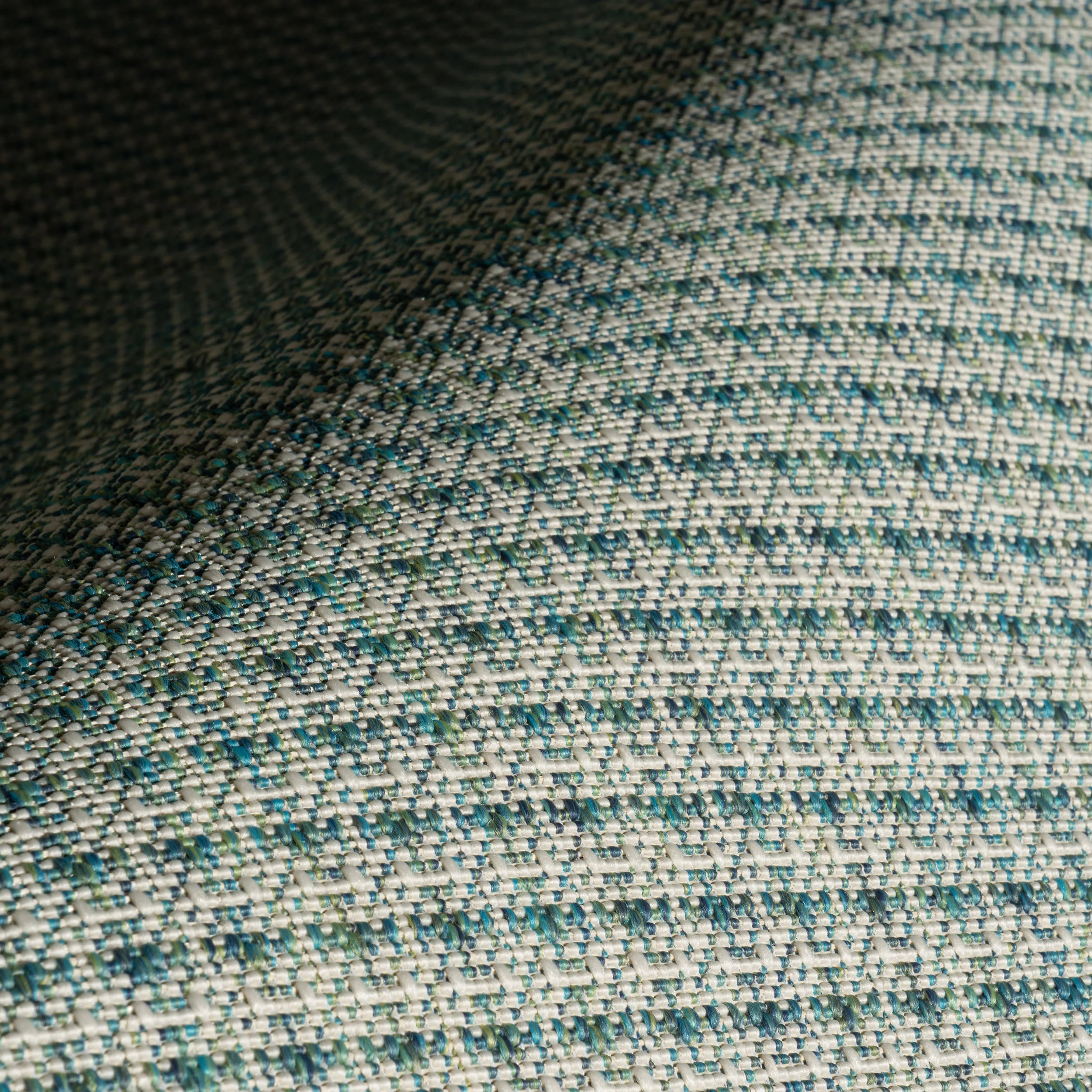 Tirzah Modern Indoor/Outdoor Rug | Teal - Image 5