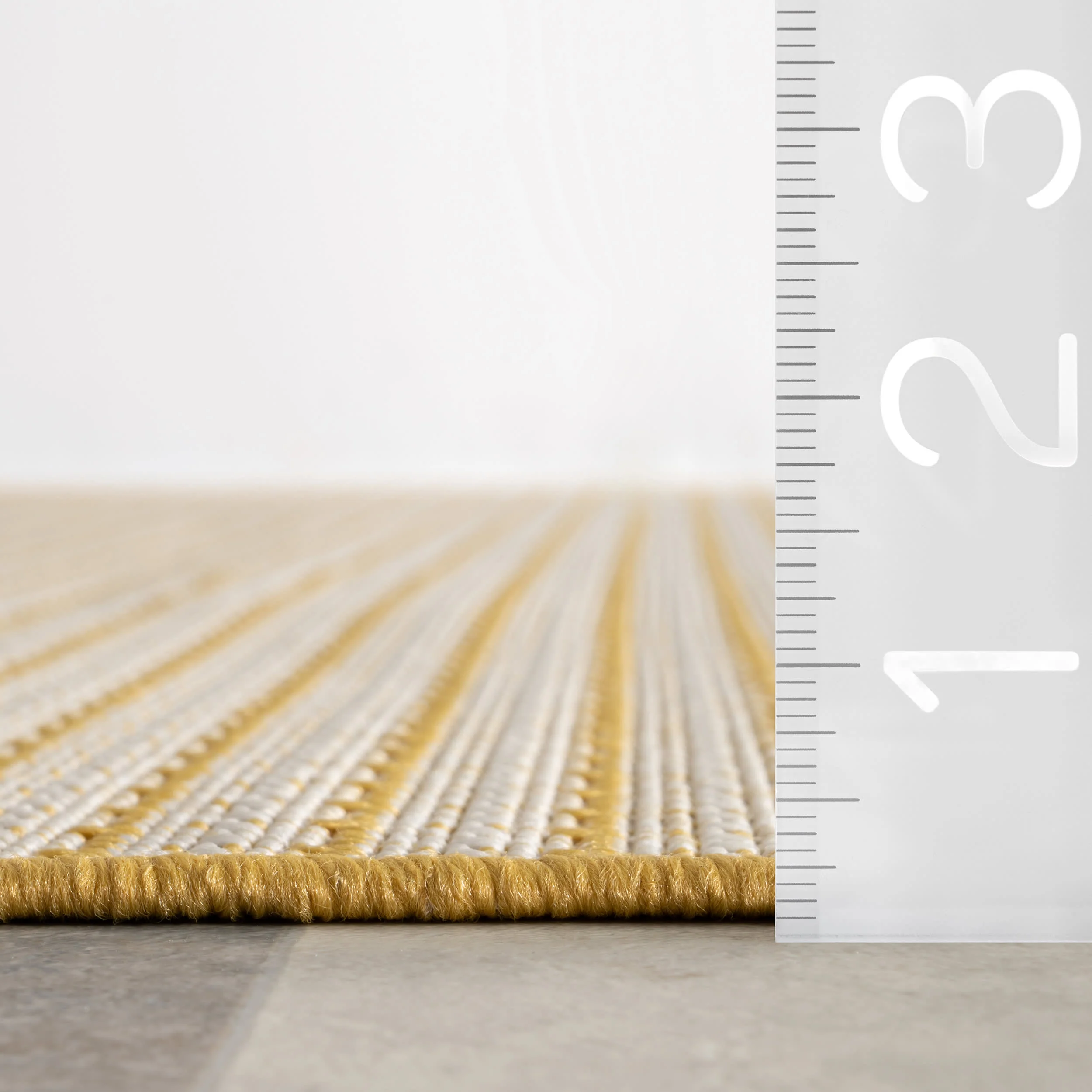 Tirzah Modern Indoor/Outdoor Rug | Yellow - Image 6