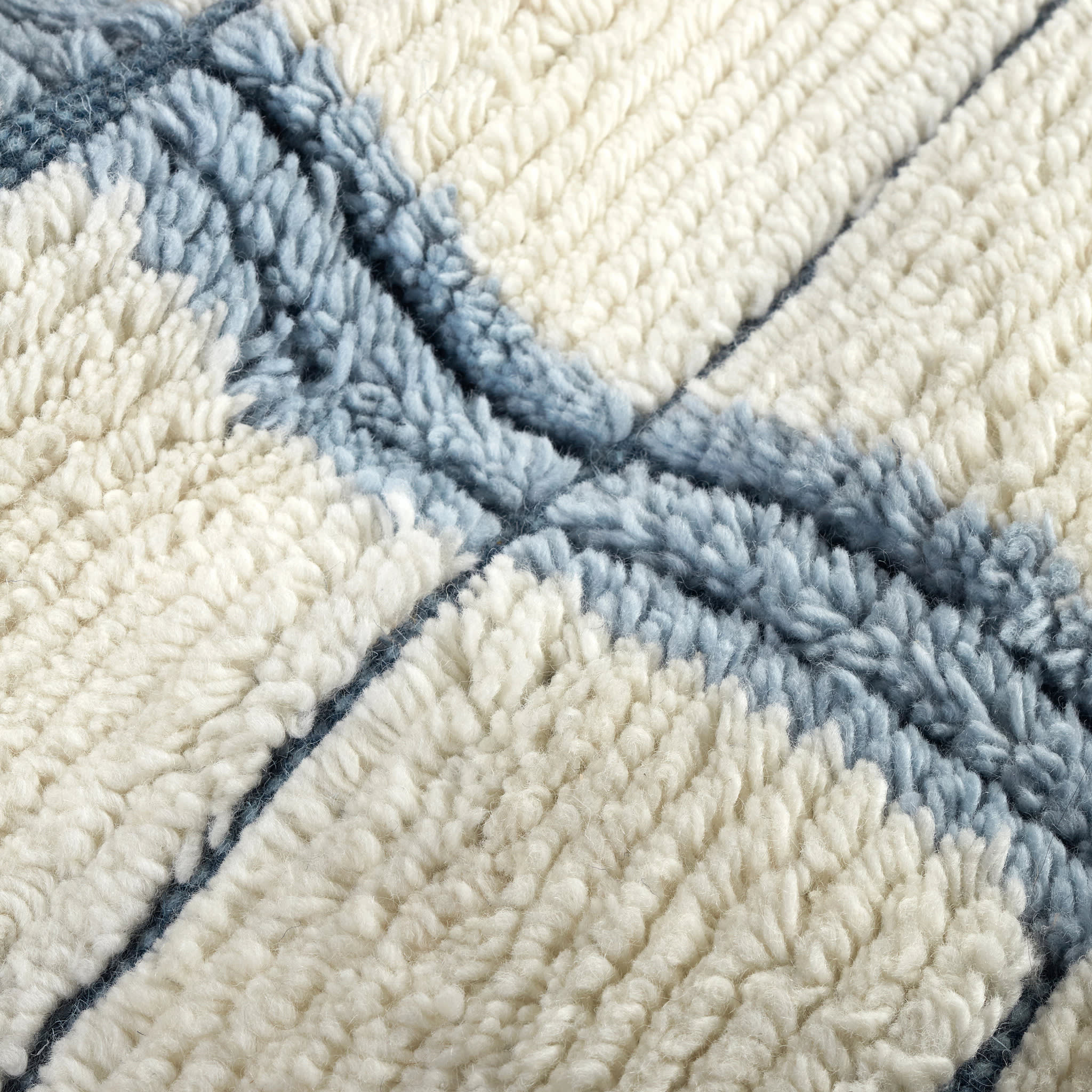 Tory Hand Knotted Wool Rug | Pewter Blue - Image 4