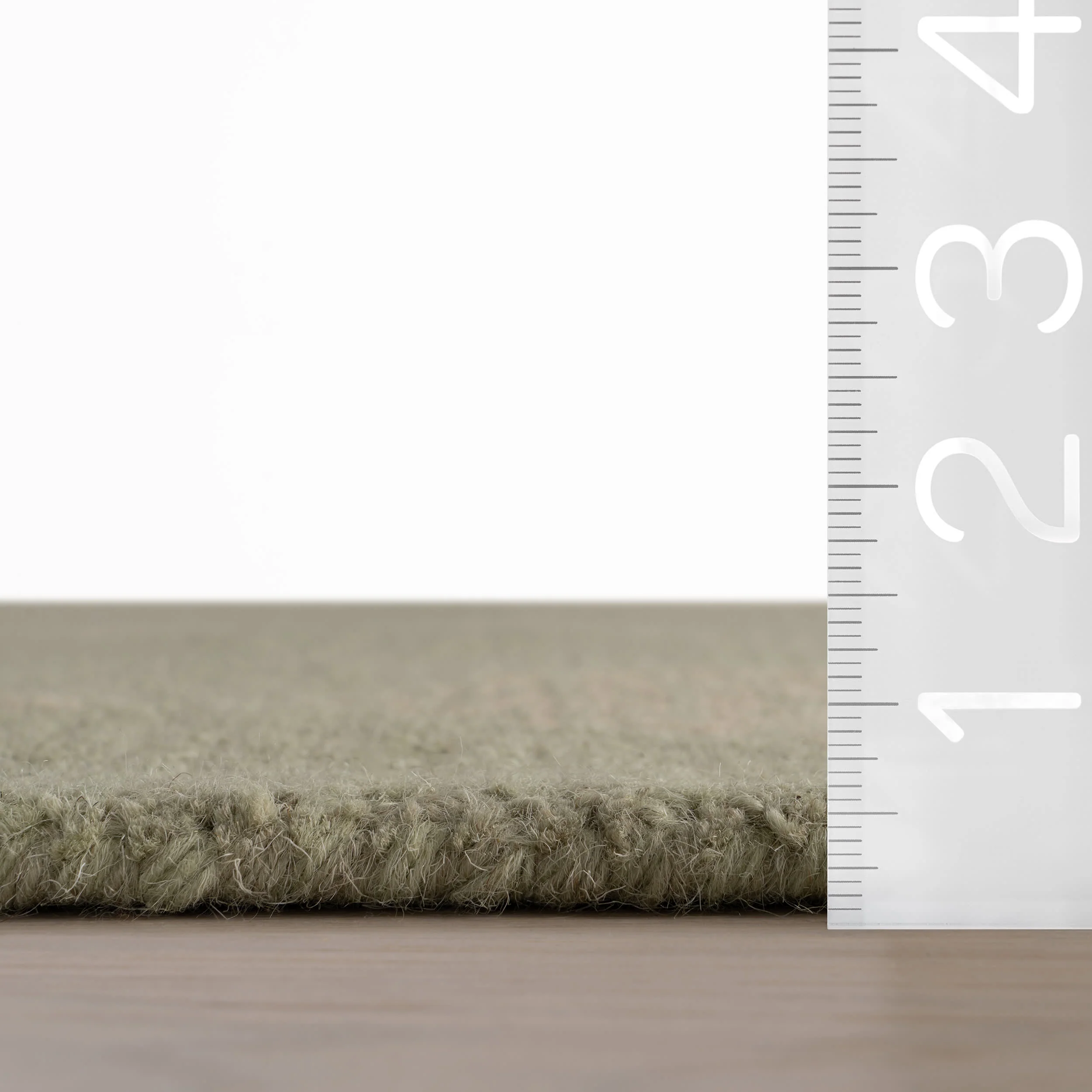 Tova Tufted Diamond Rug | Green - Image 6