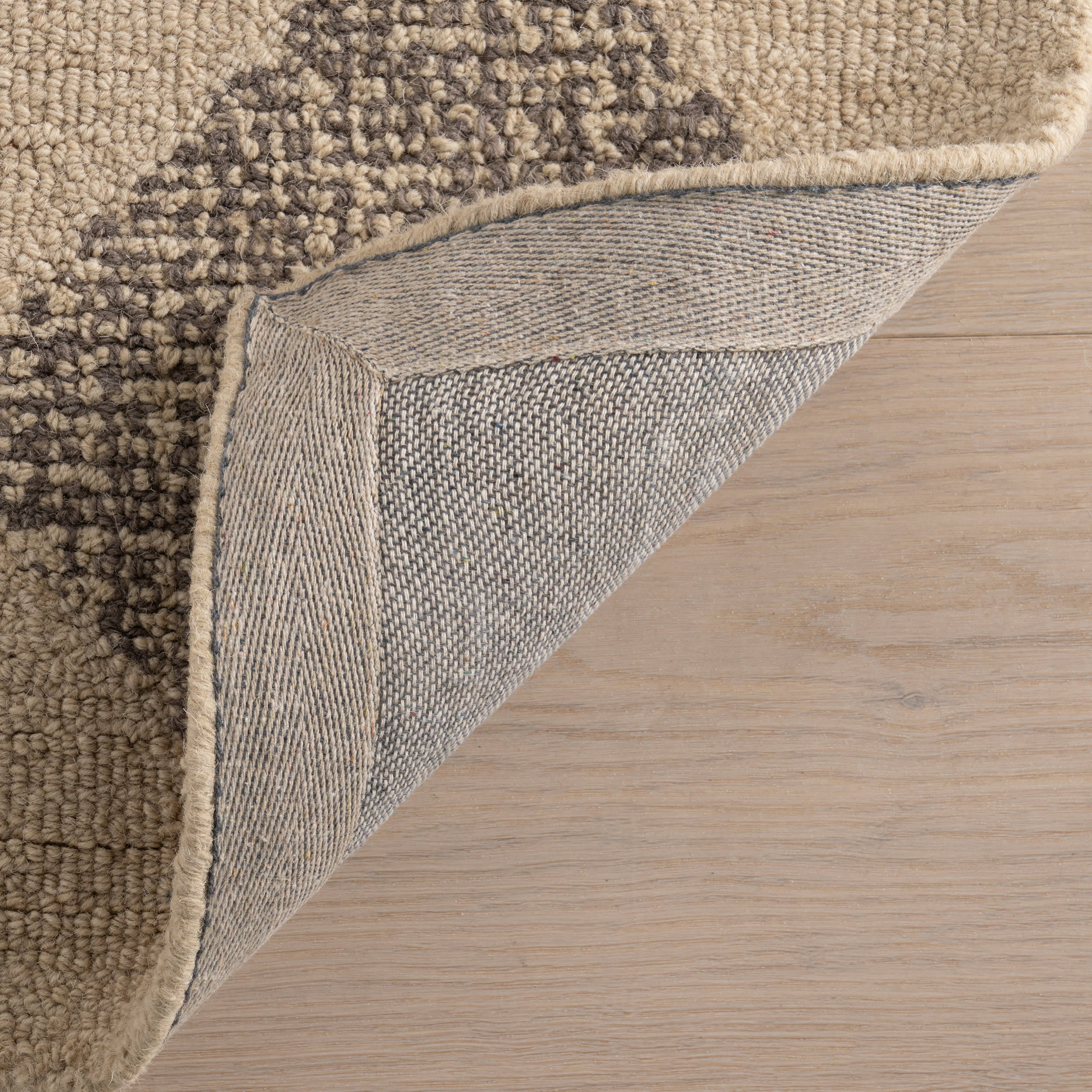 Tova Tufted Diamond Rug | Sand - Image 7