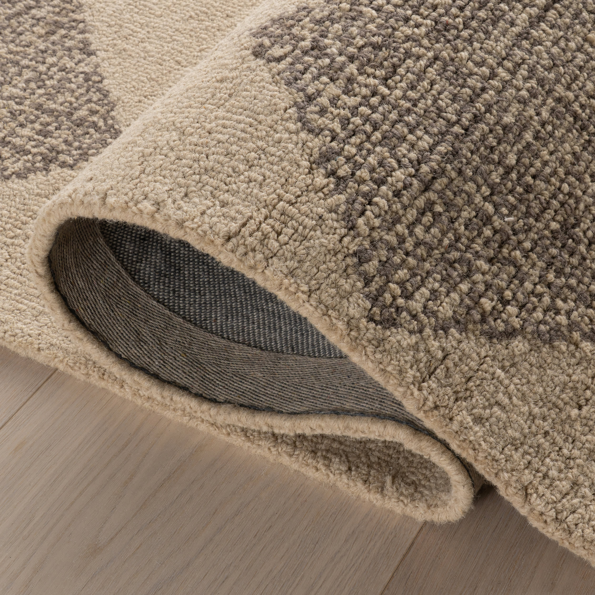 Tova Tufted Diamond Rug | Sand - Image 9