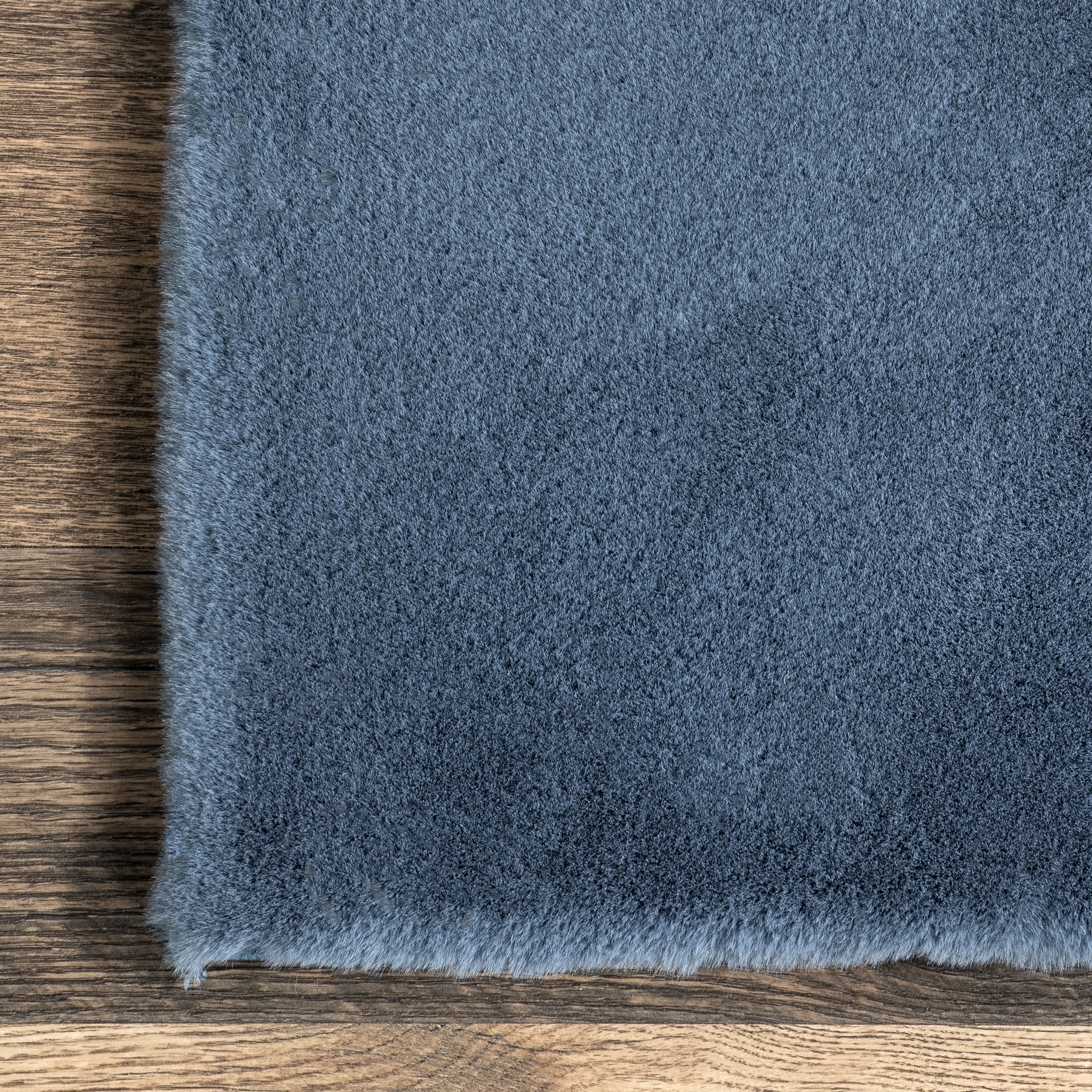 Tracie Arc Plush Cloud Washable Rug | Blue - Image 3