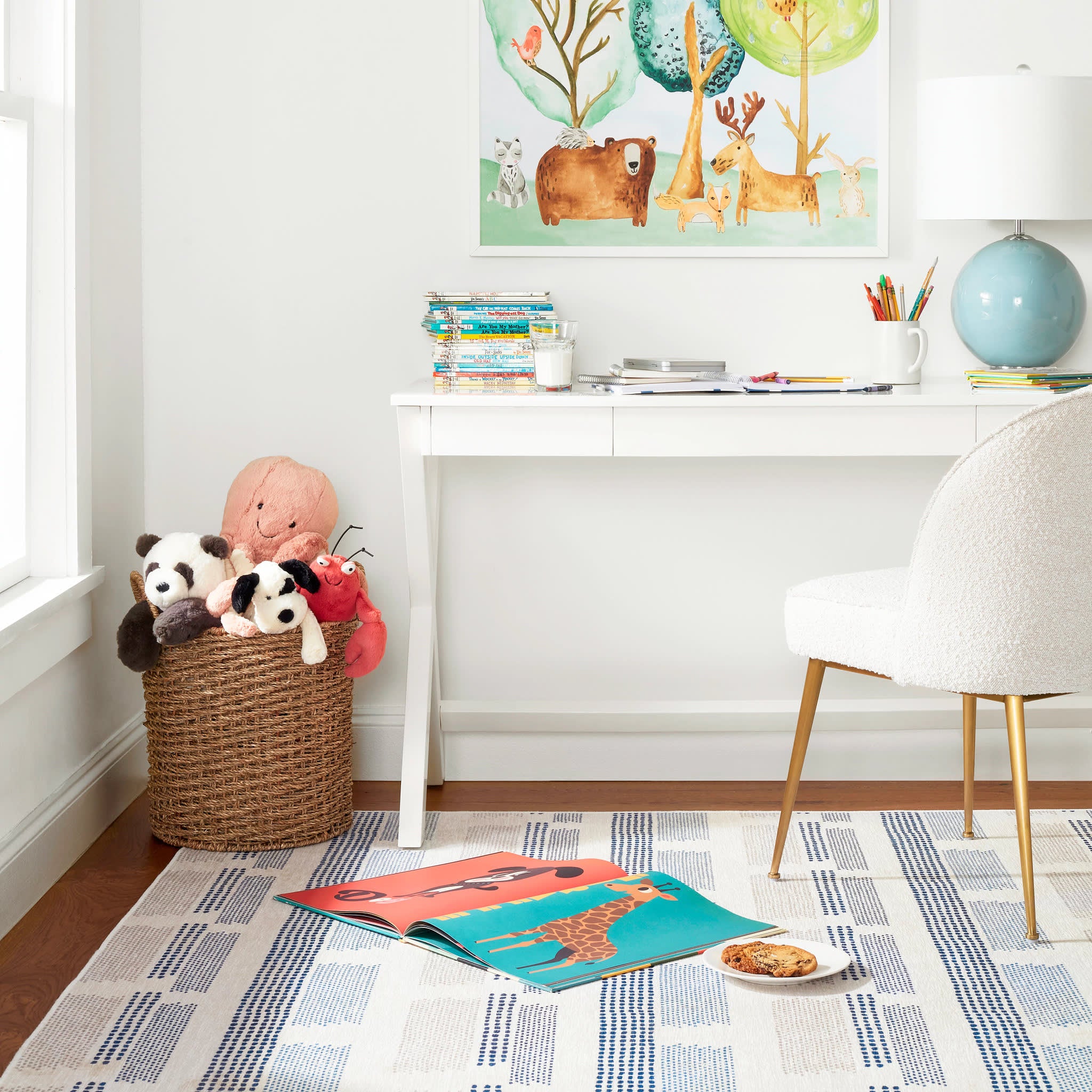 Tread Lightly Machine Washable Rug | Navy - Image 2