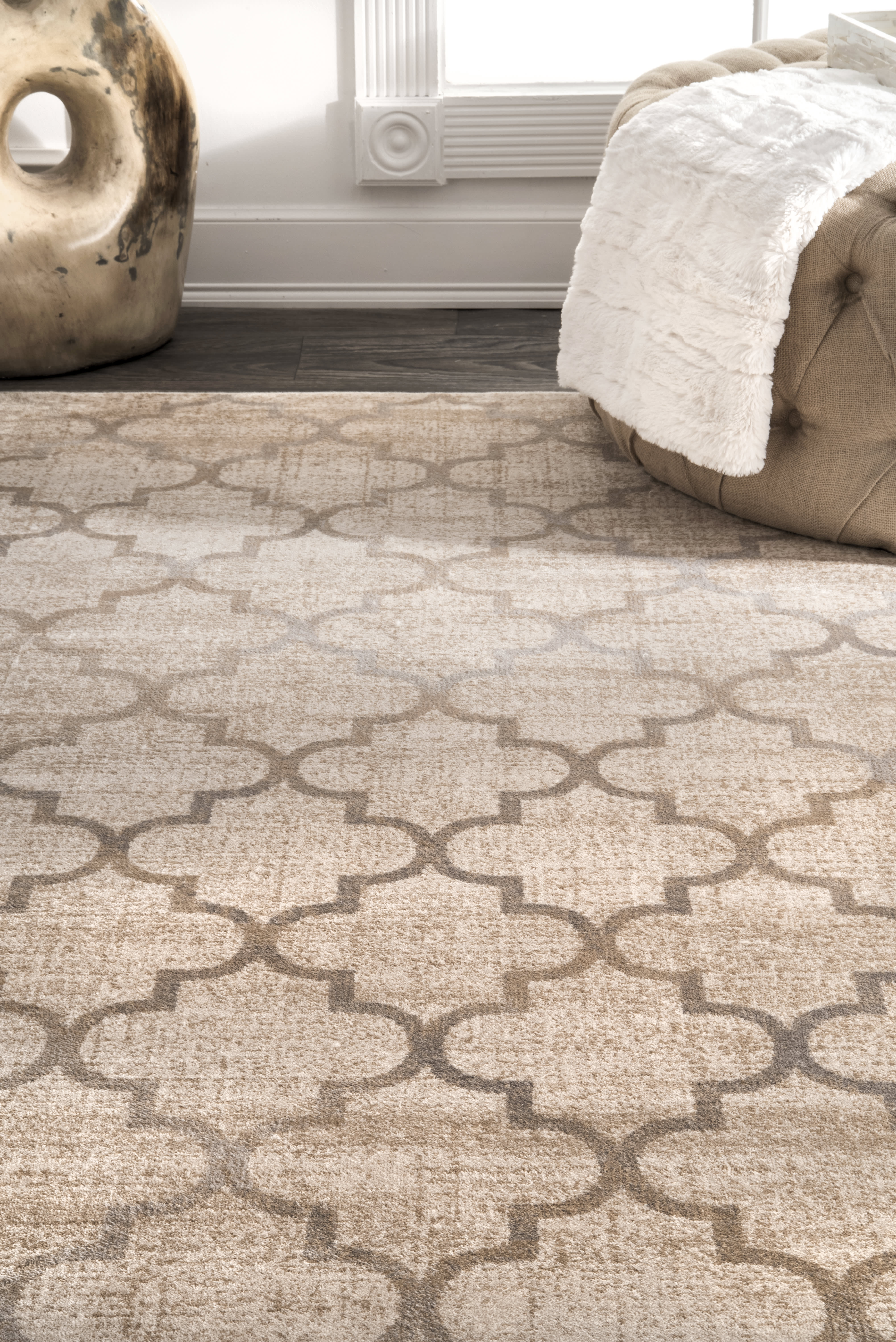 Trellis Rug | Ivory - Image 4