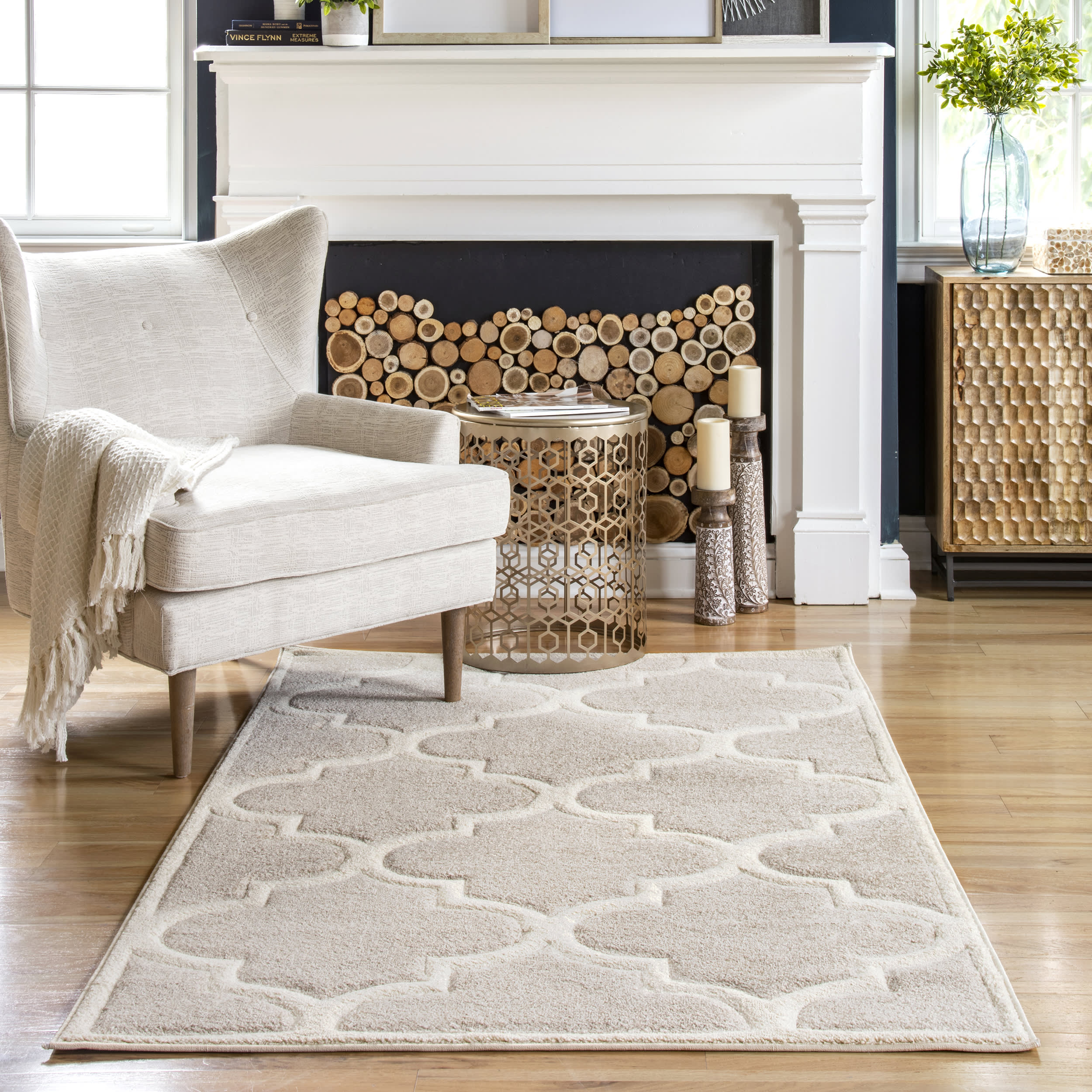 Trellis Rug | Neutral - Image 2