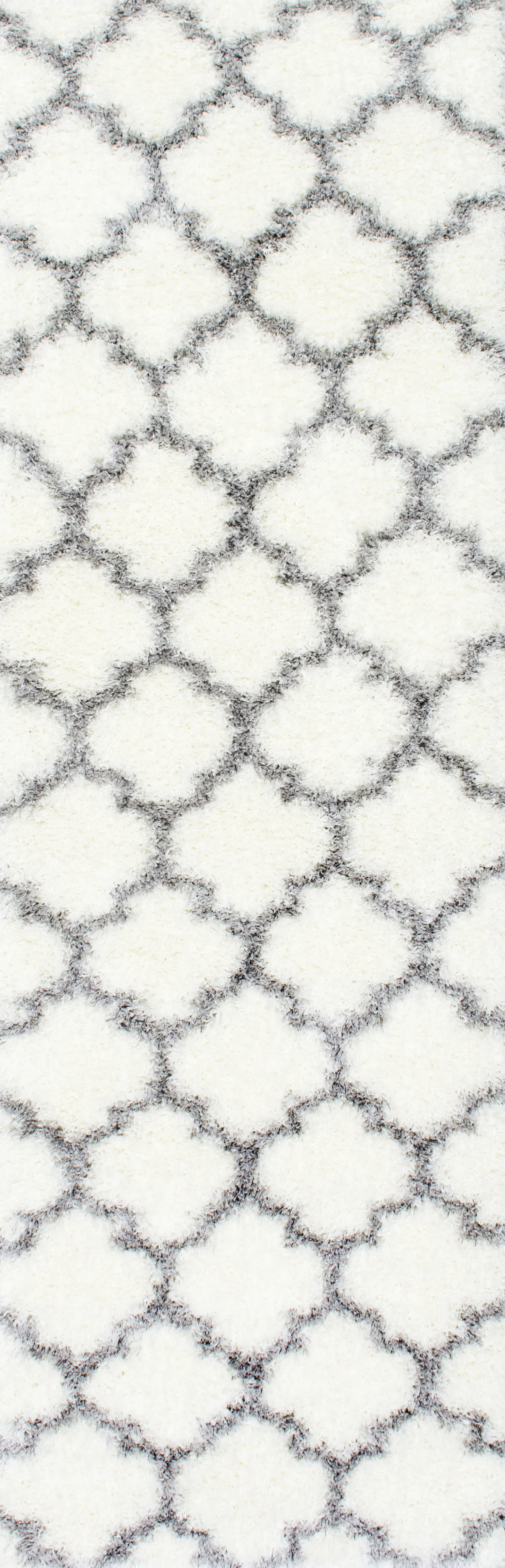 Trellis Shag Rug | Ivory - Image 4