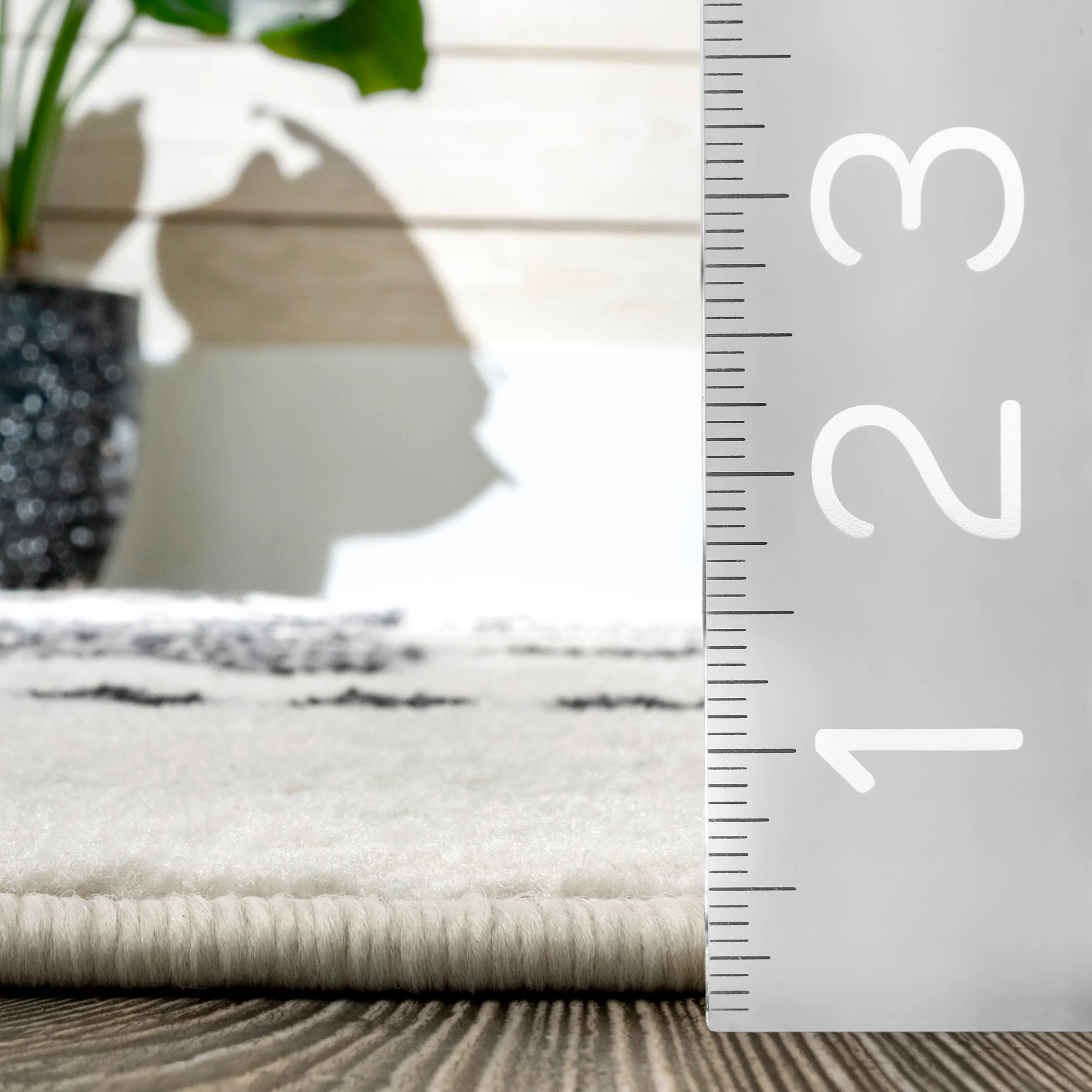 Tribal Dreamscape Non-Slip Backing Rug | Beige - Image 5