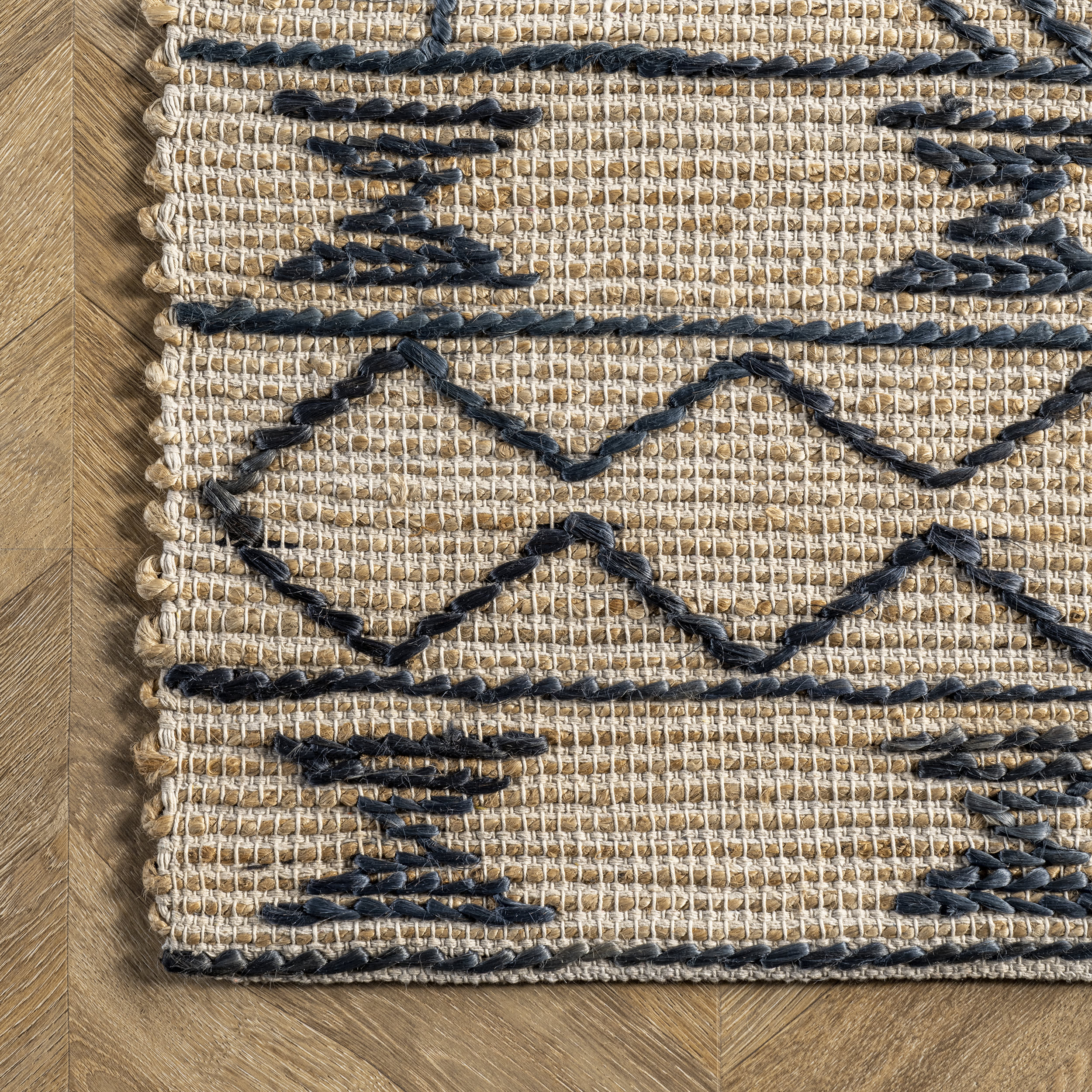 Tribal Trellis Rug | Natural - Image 3