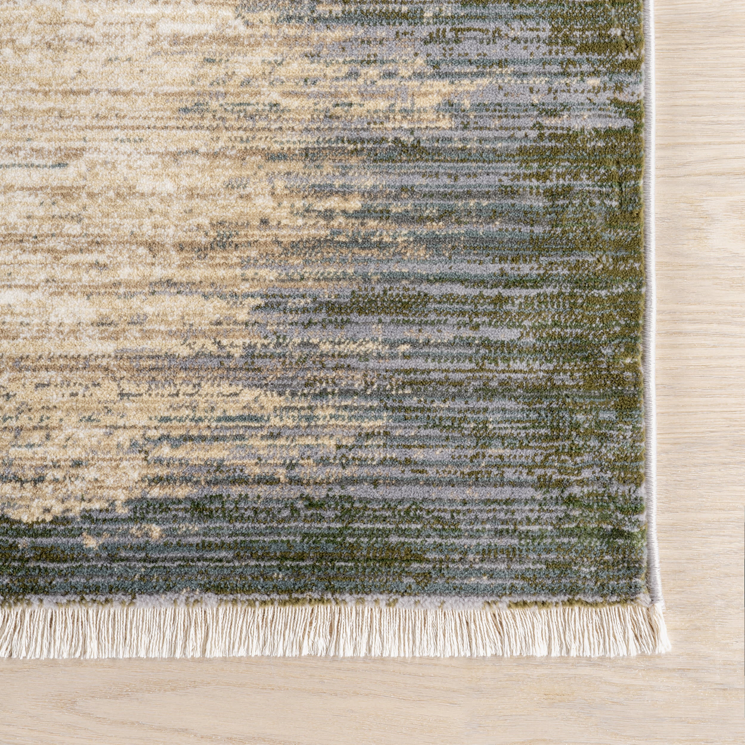 Trijuga Abstract Rug | Dark Beige - Image 4