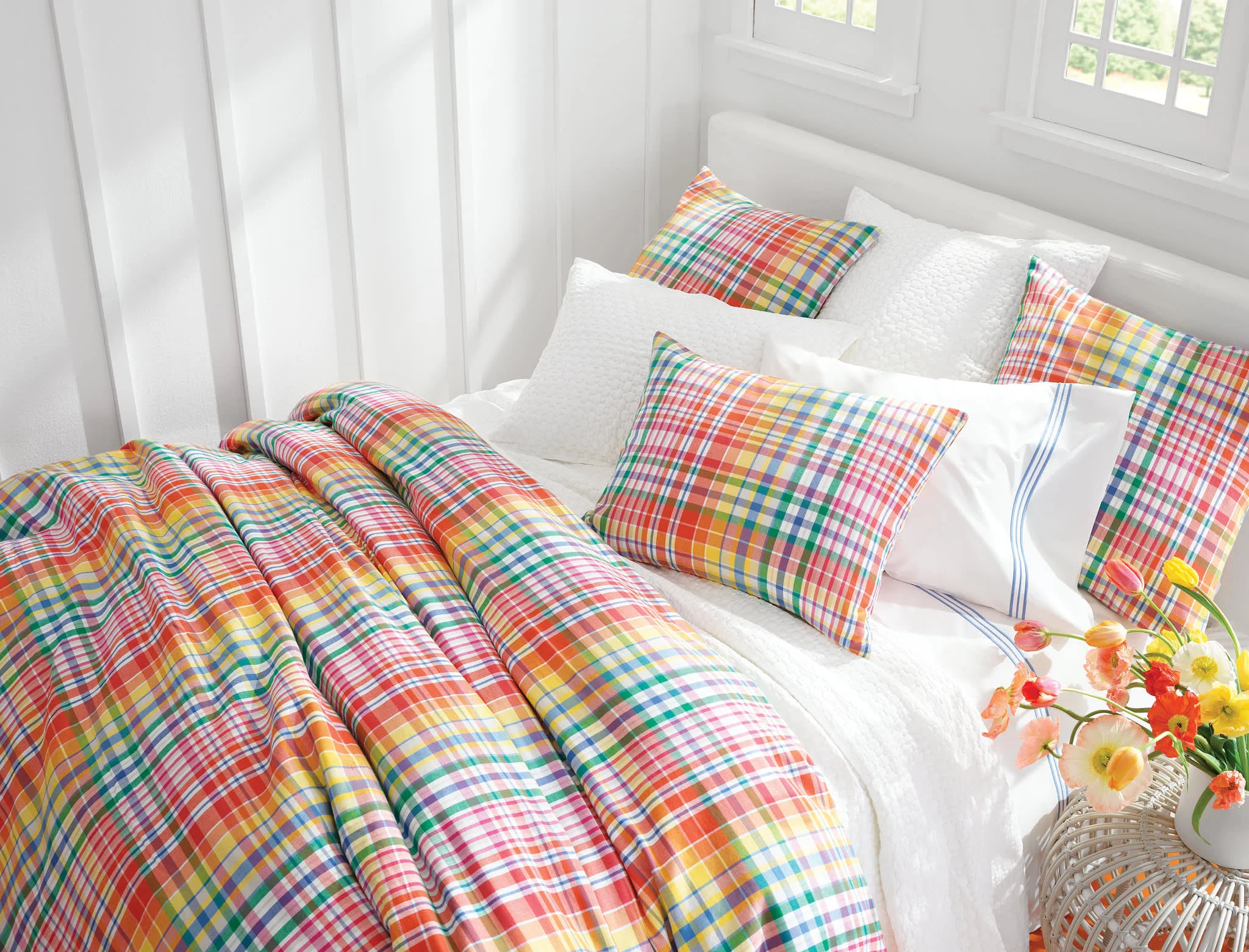 Madras Duvet Cover | Multi - Image 2