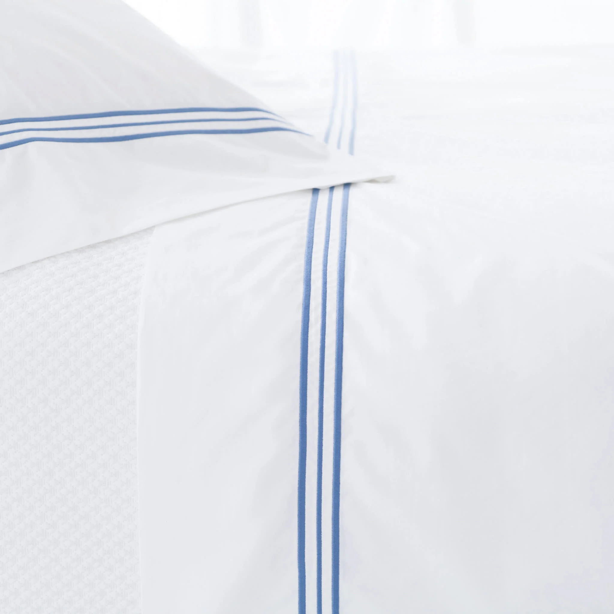 Trio Flat Sheet | French Blue - Image 3