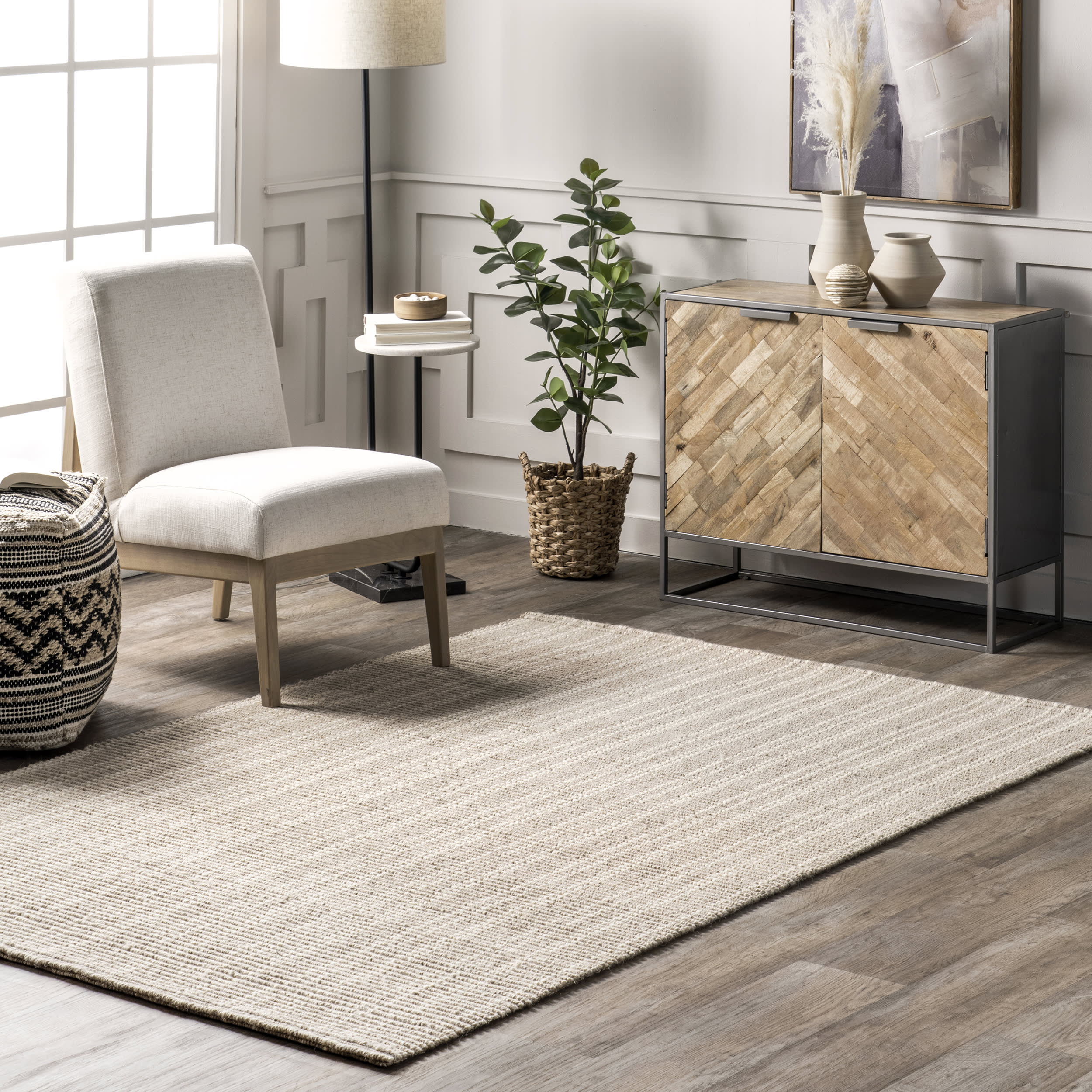 Tula Summer Stripes Rug | Natural - Image 2