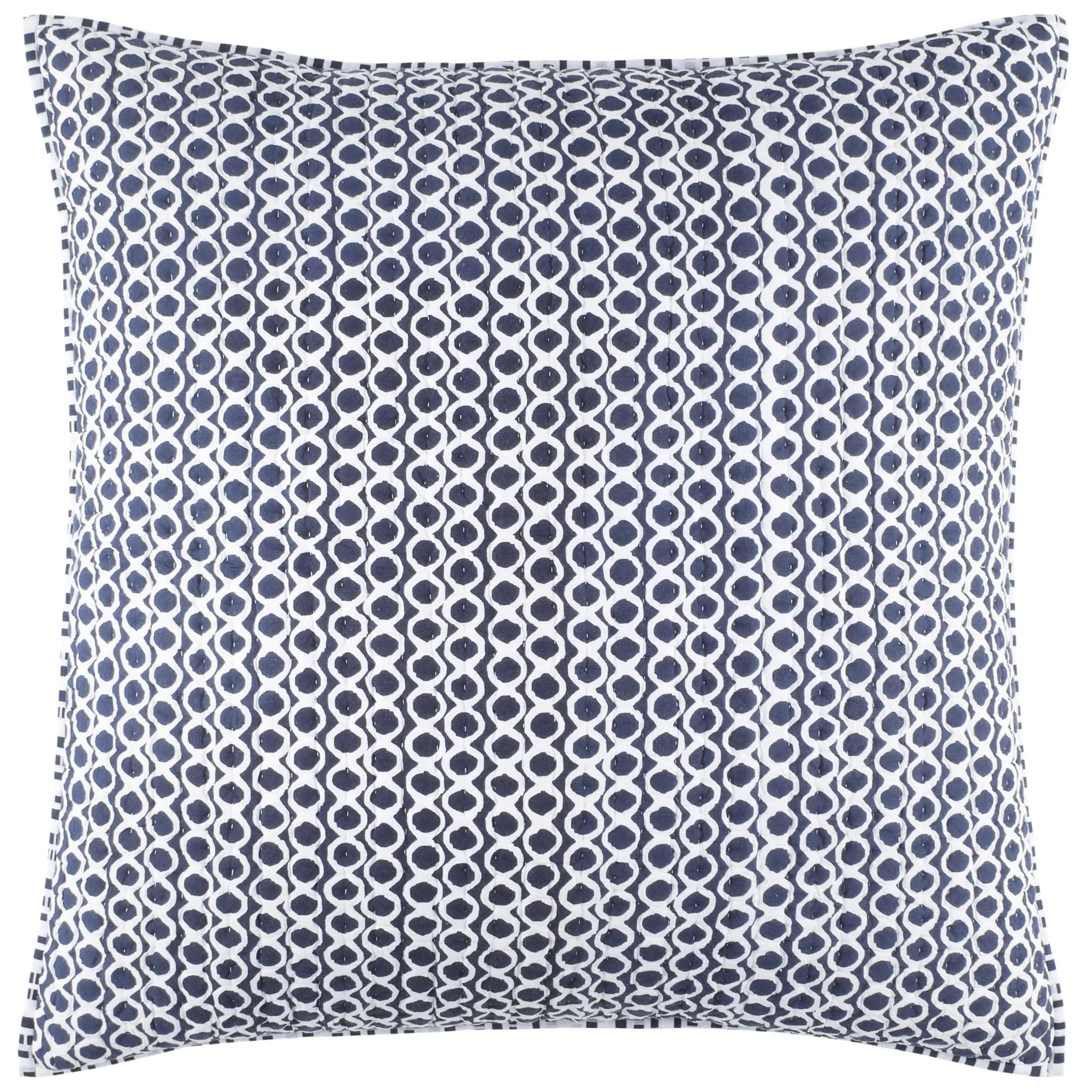 Tyler Quilted Sham | Indigo - Image 3