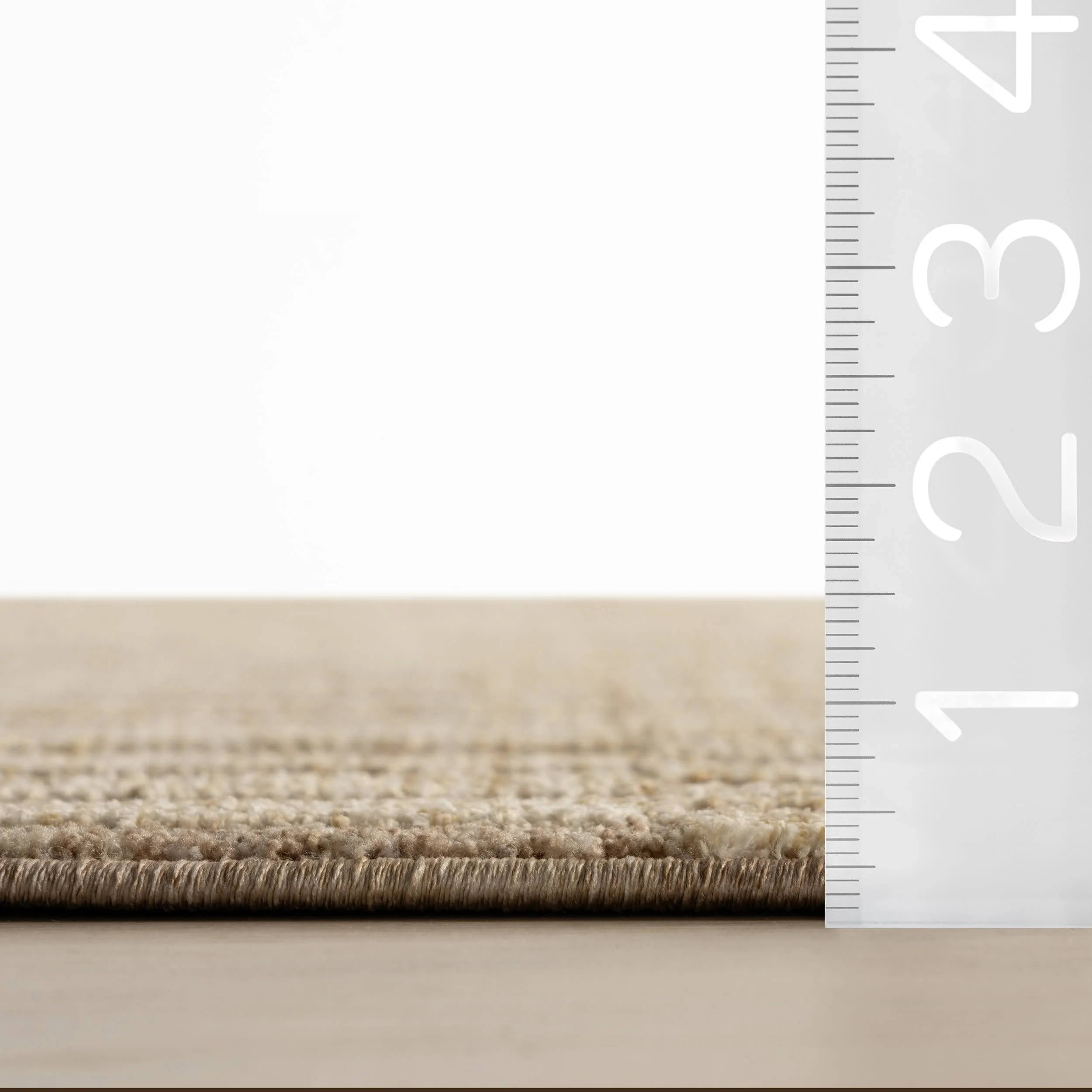 Umbergrid Checkered Rug | Tan - Image 6