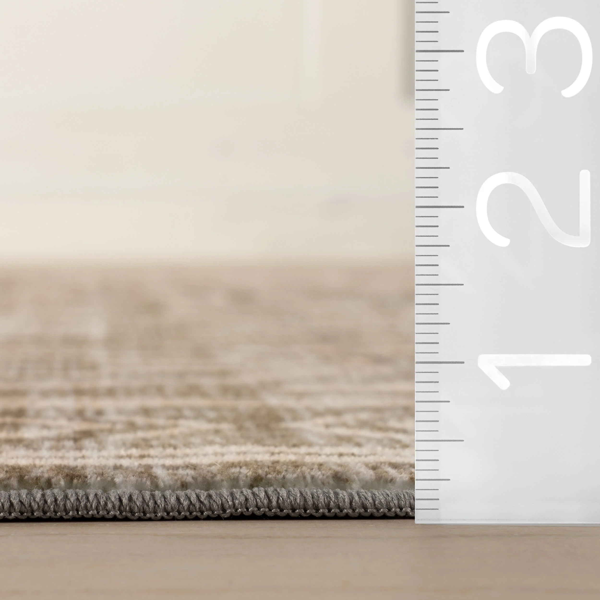 Vale Global Trellis Washable Rug | Khaki - Image 5