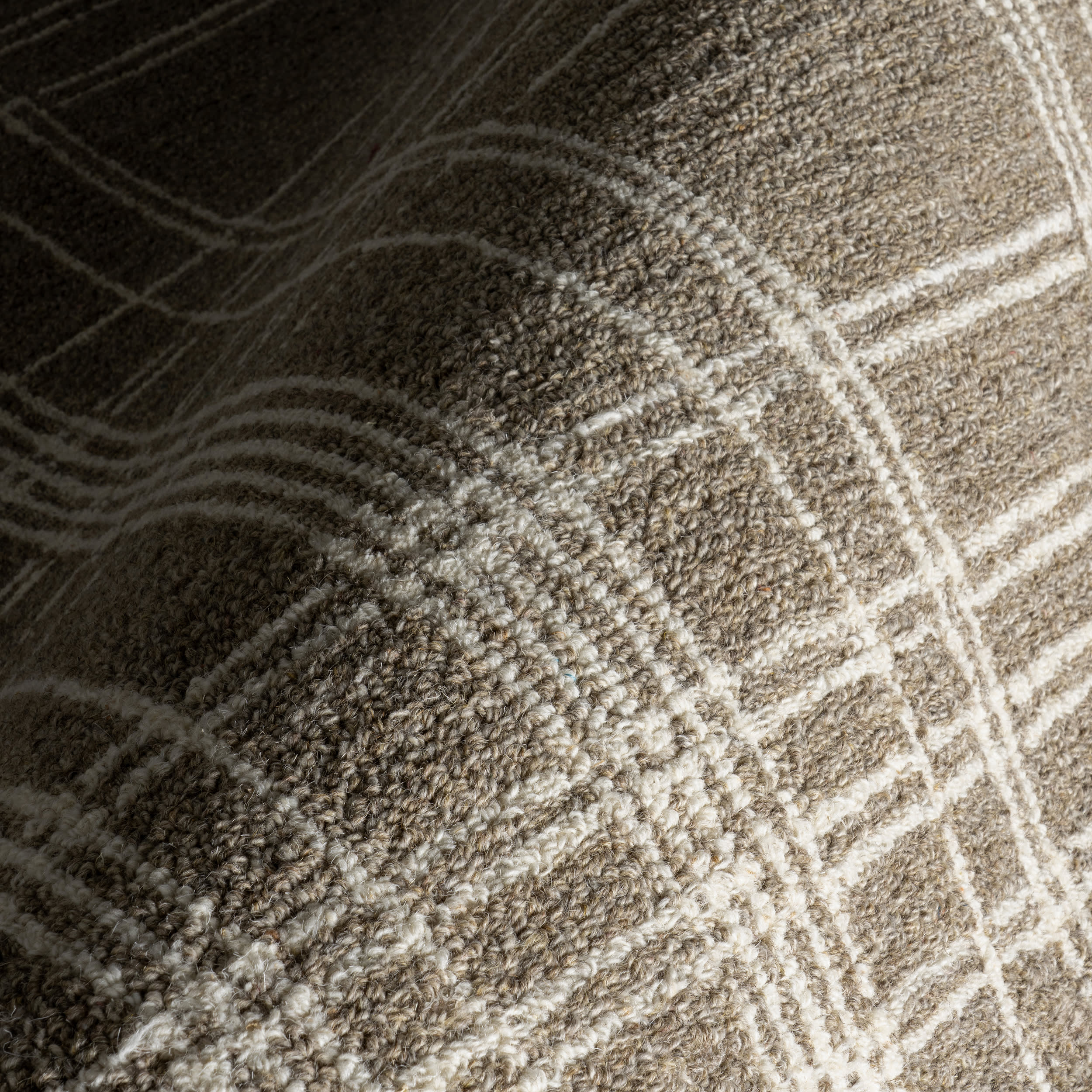 Valery Plaid Rug | Sand - Image 3