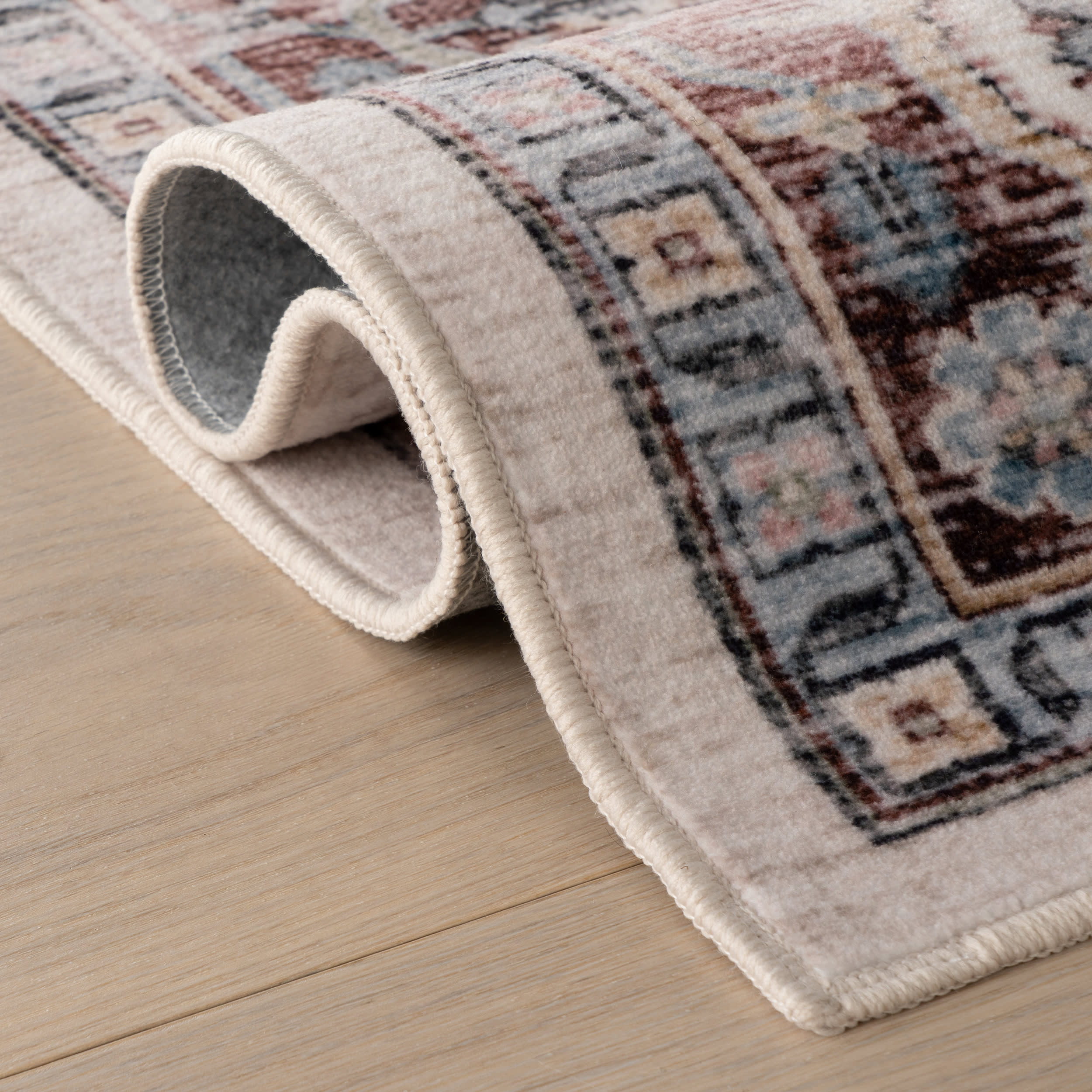 Vanisa Traditional Washable Rug | Multicolor - Image 11