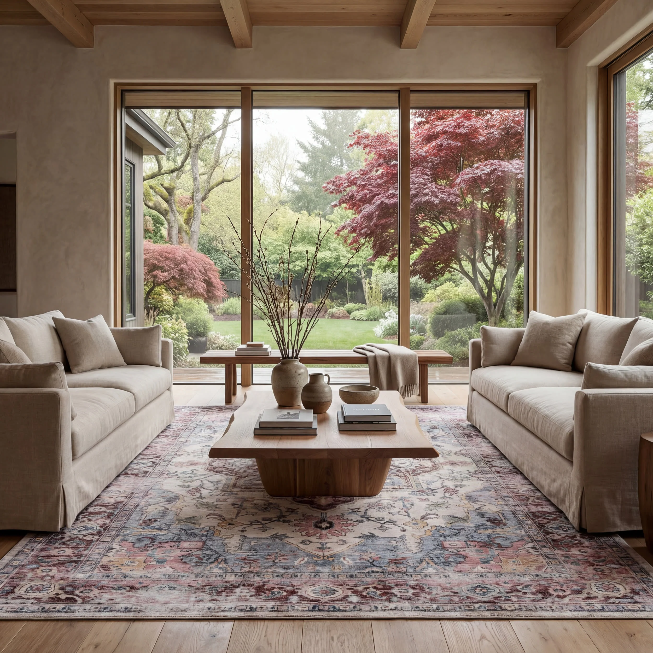 Vanisa Traditional Washable Rug | Multicolor - Image 2