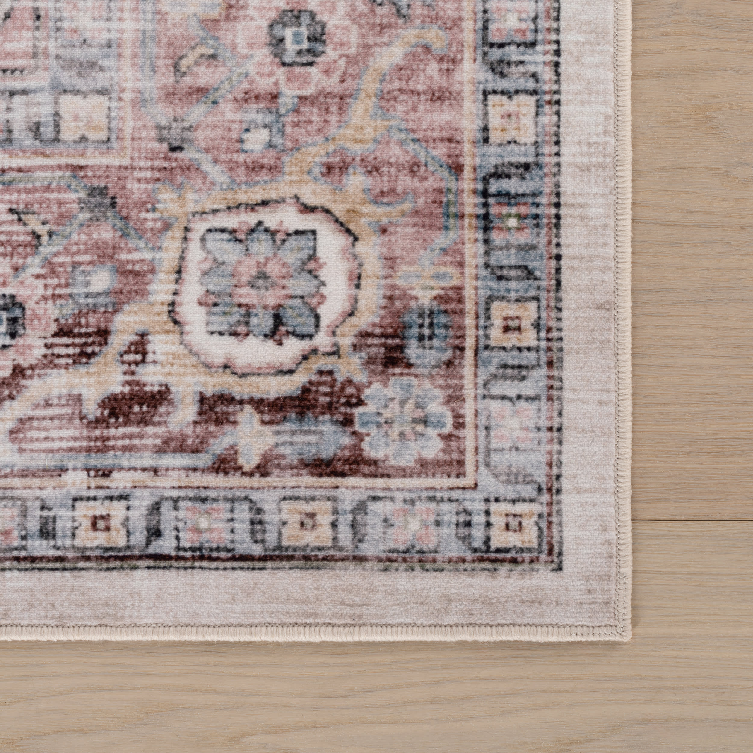 Vanisa Traditional Washable Rug | Multicolor - Image 4