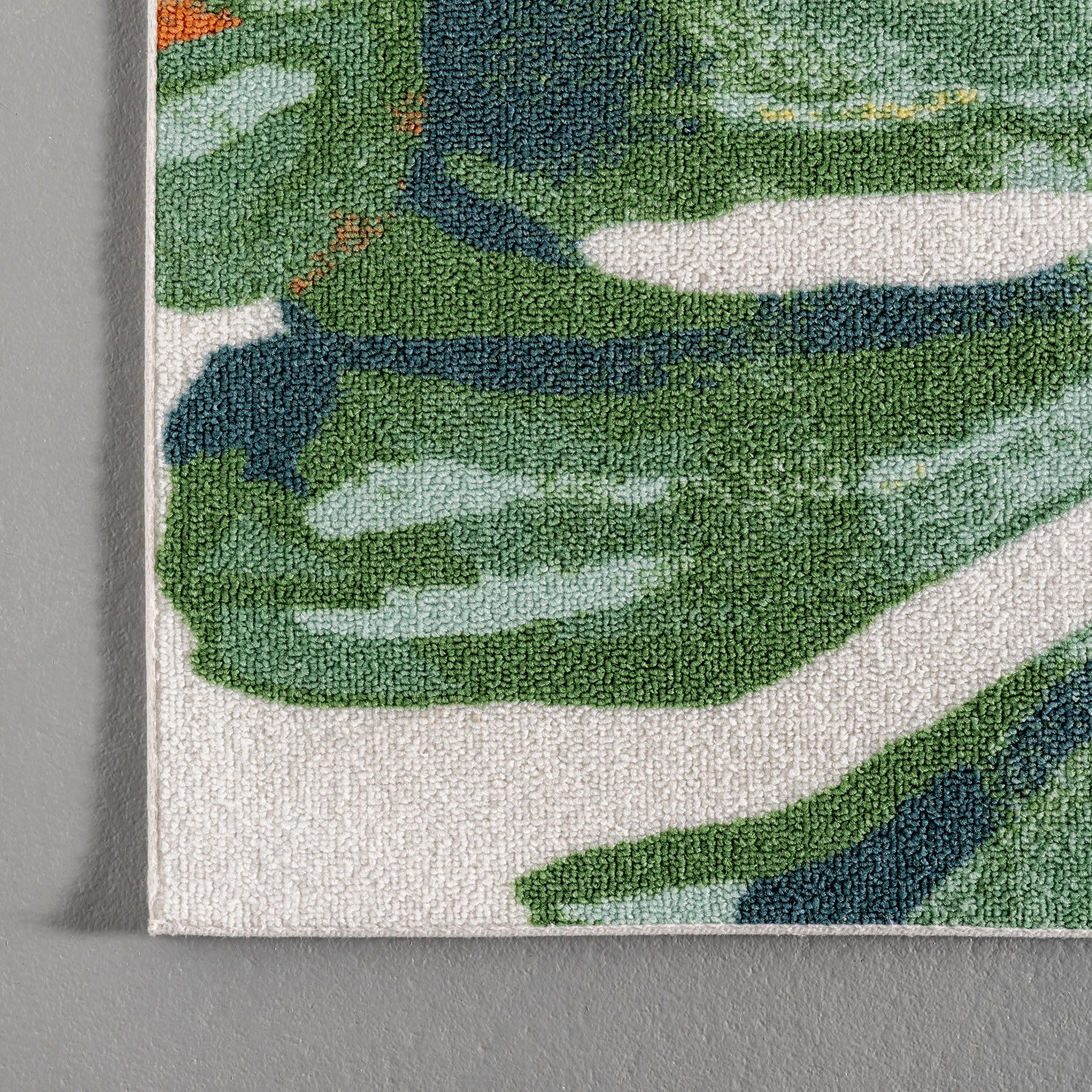 Variegated Spruce Indoor/Outdoor Rug | Multicolor - Image 3