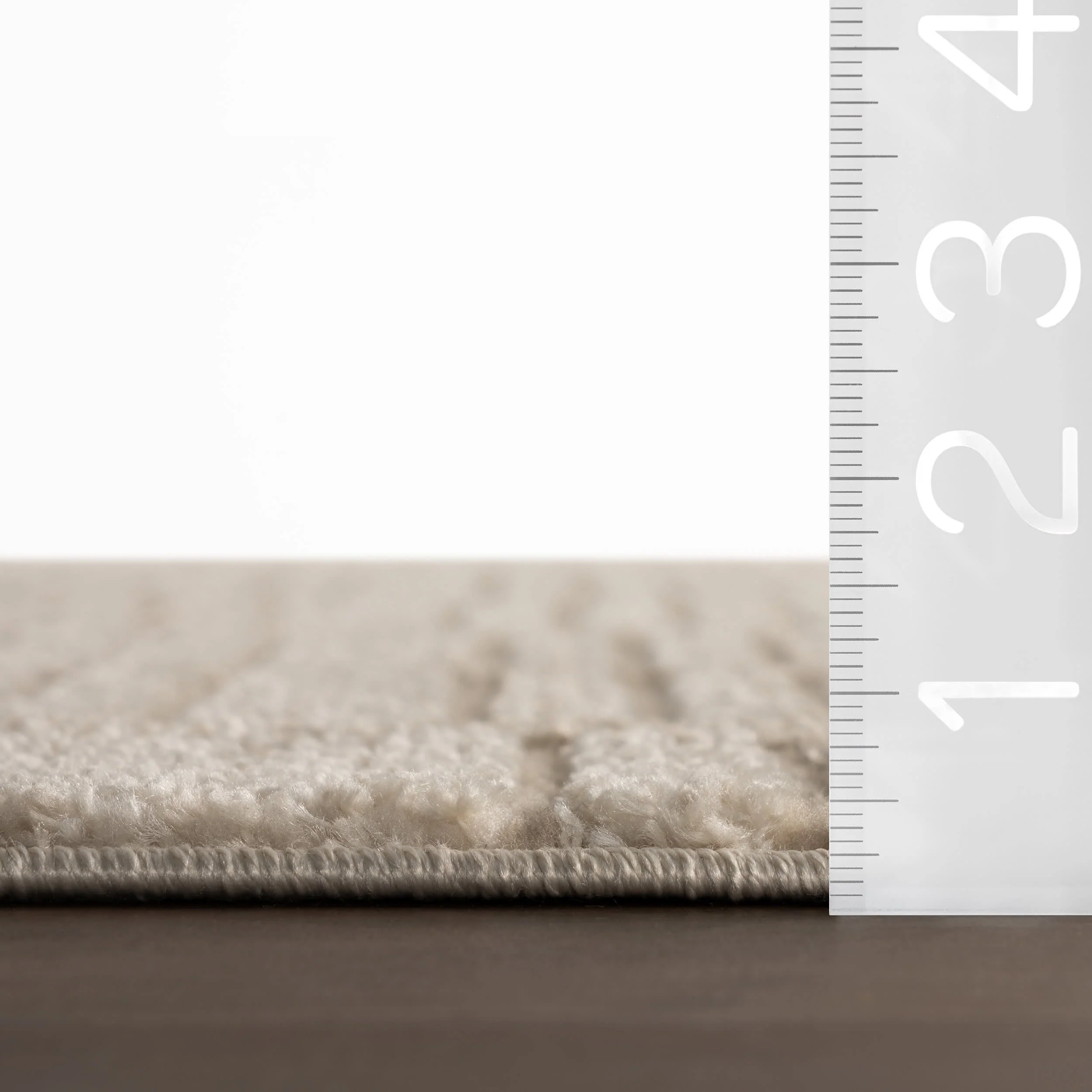 Vary Bohemian Striped Rug | Ivory - Image 5