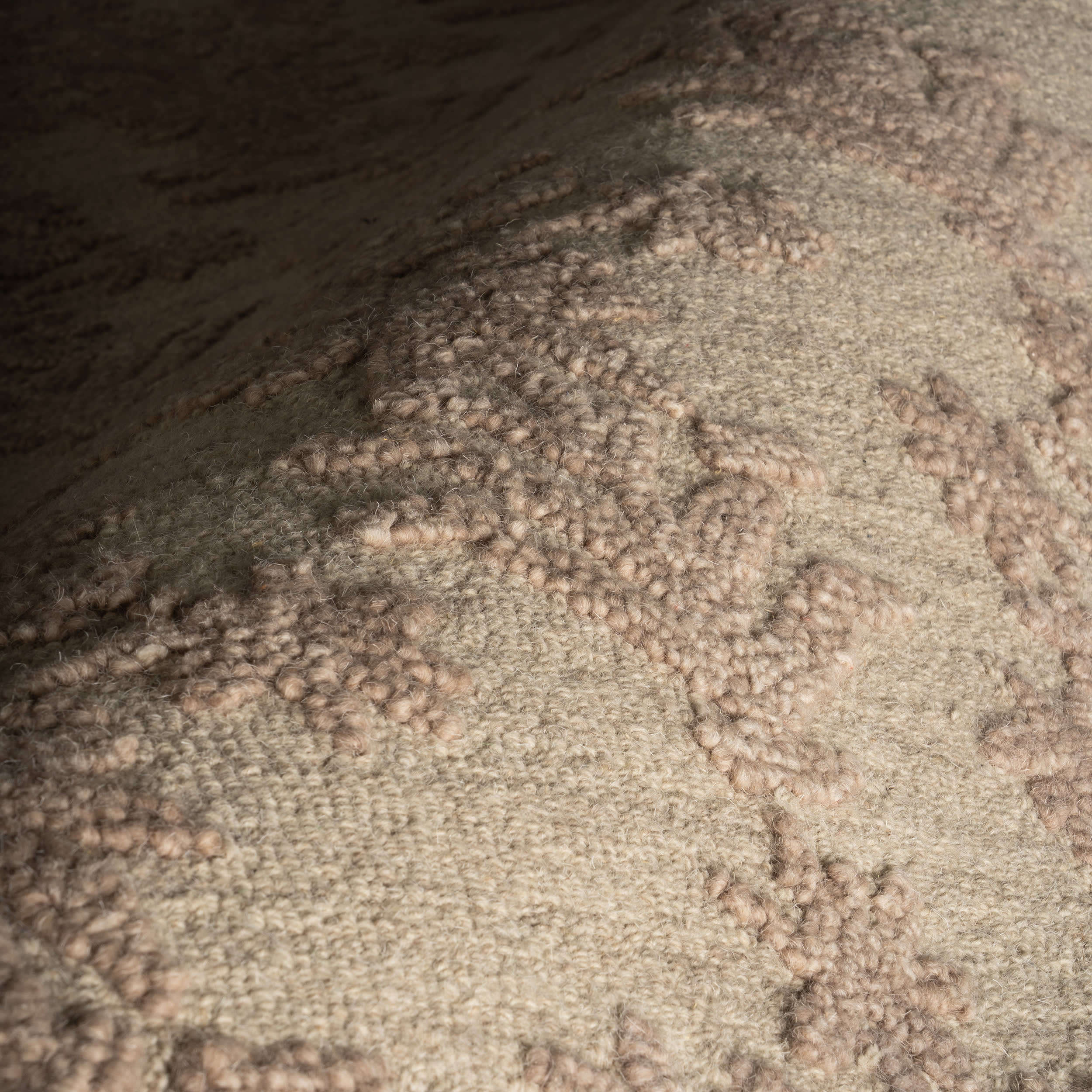 Veera Transitional Floral and Paisley Rug | Taupe - Image 3