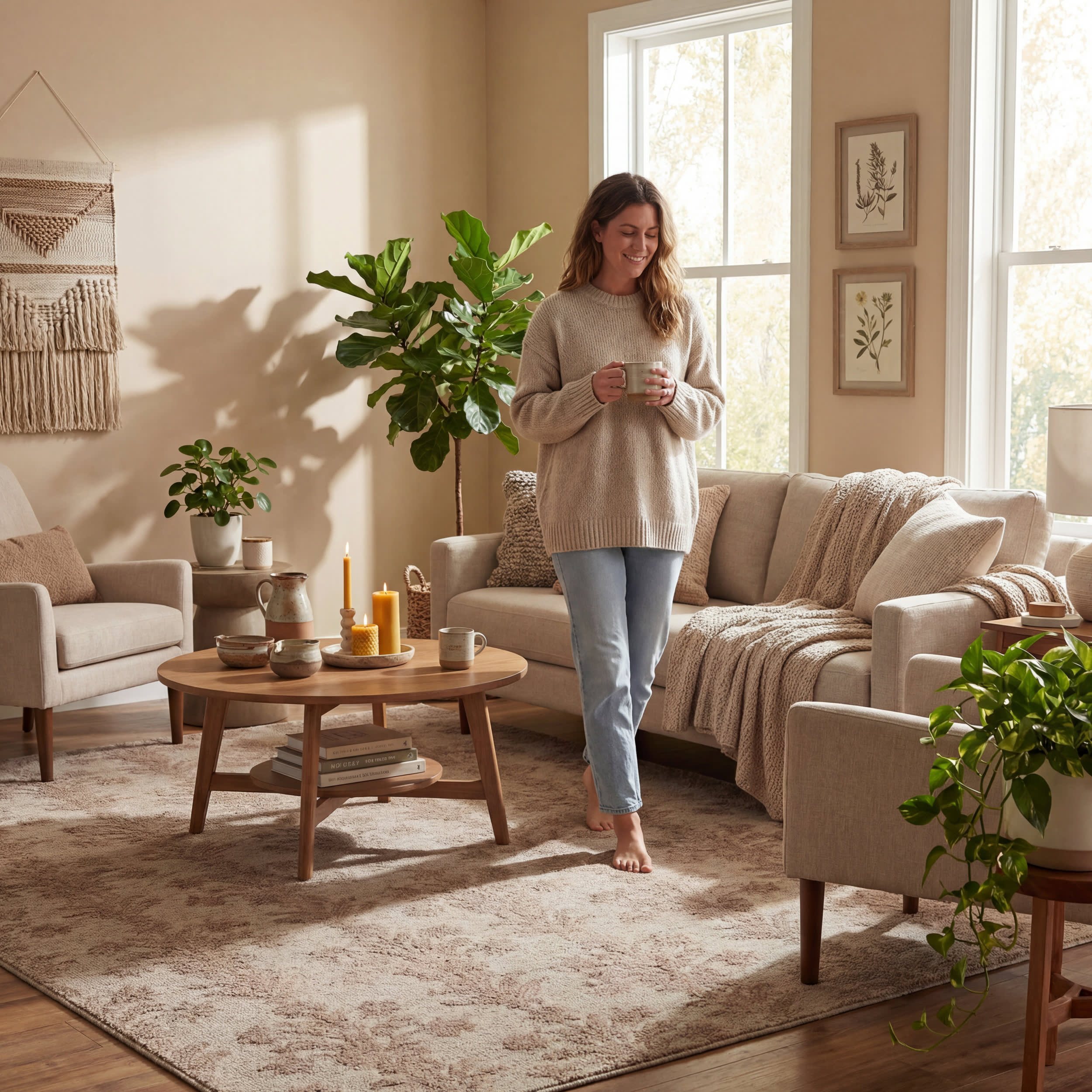 Veera Transitional Floral and Paisley Rug | Taupe - Image 9