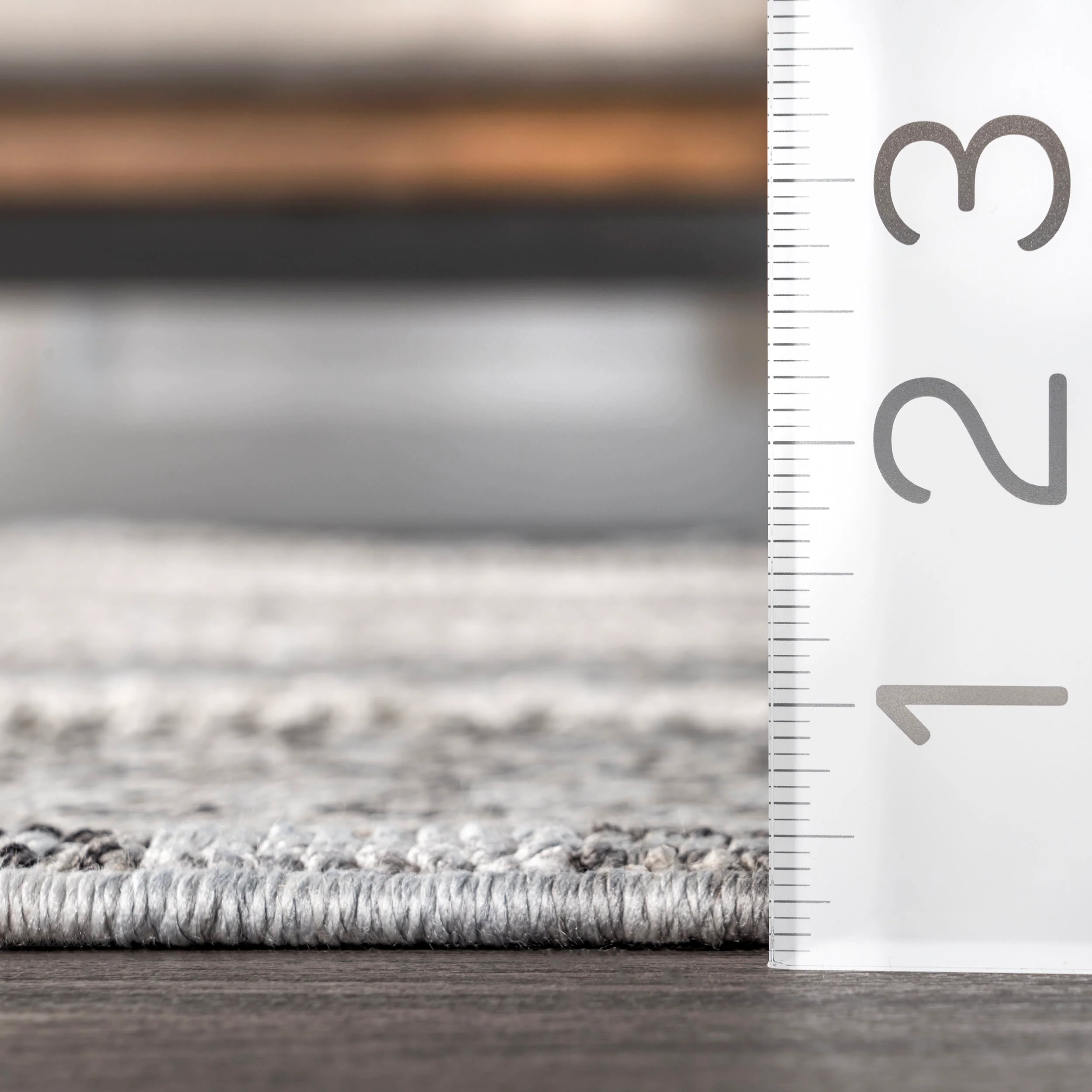 Vega Hazy Lattice Rug | Grey - Image 5