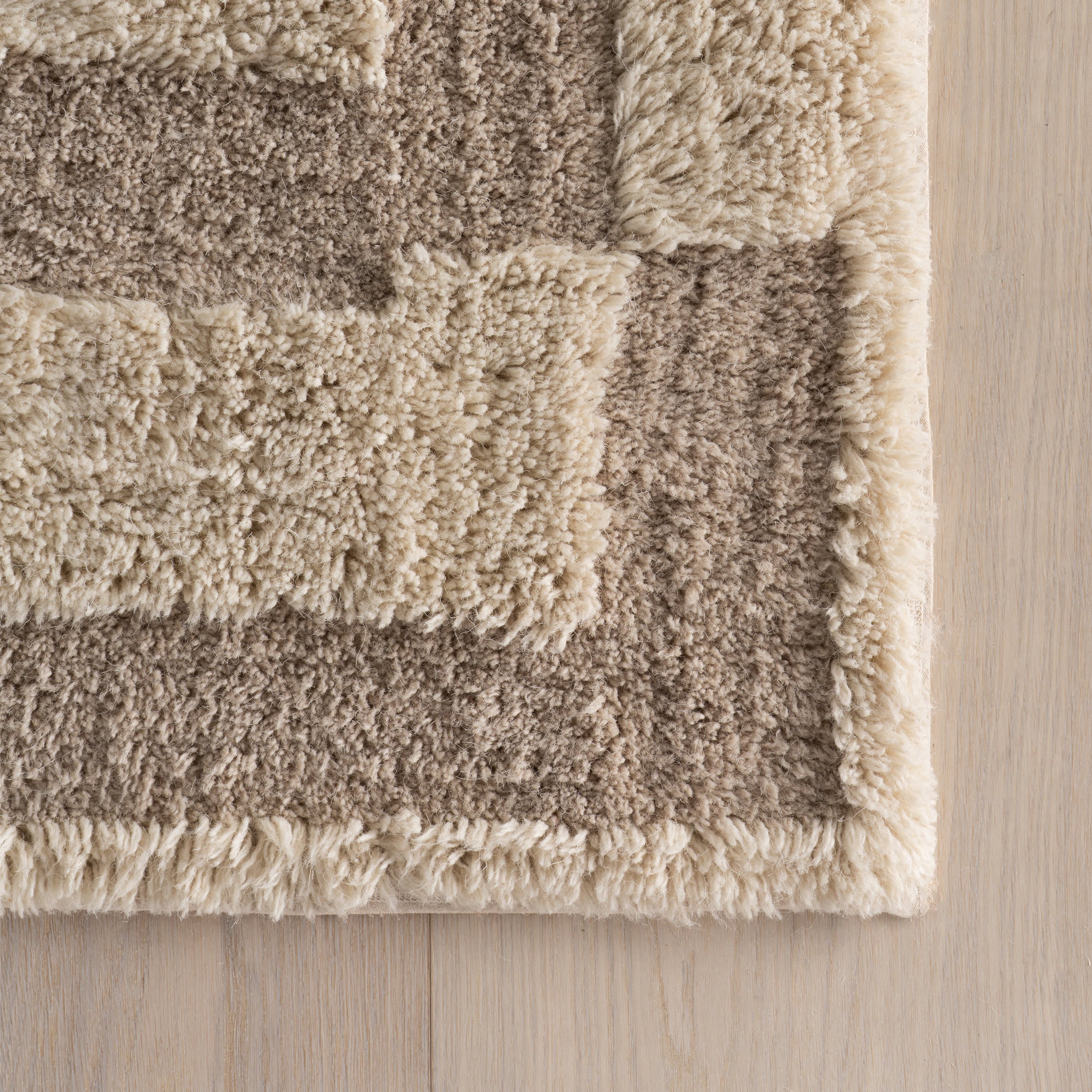 Velaina Handmade Washable Wool Rug | Ivory - Image 10