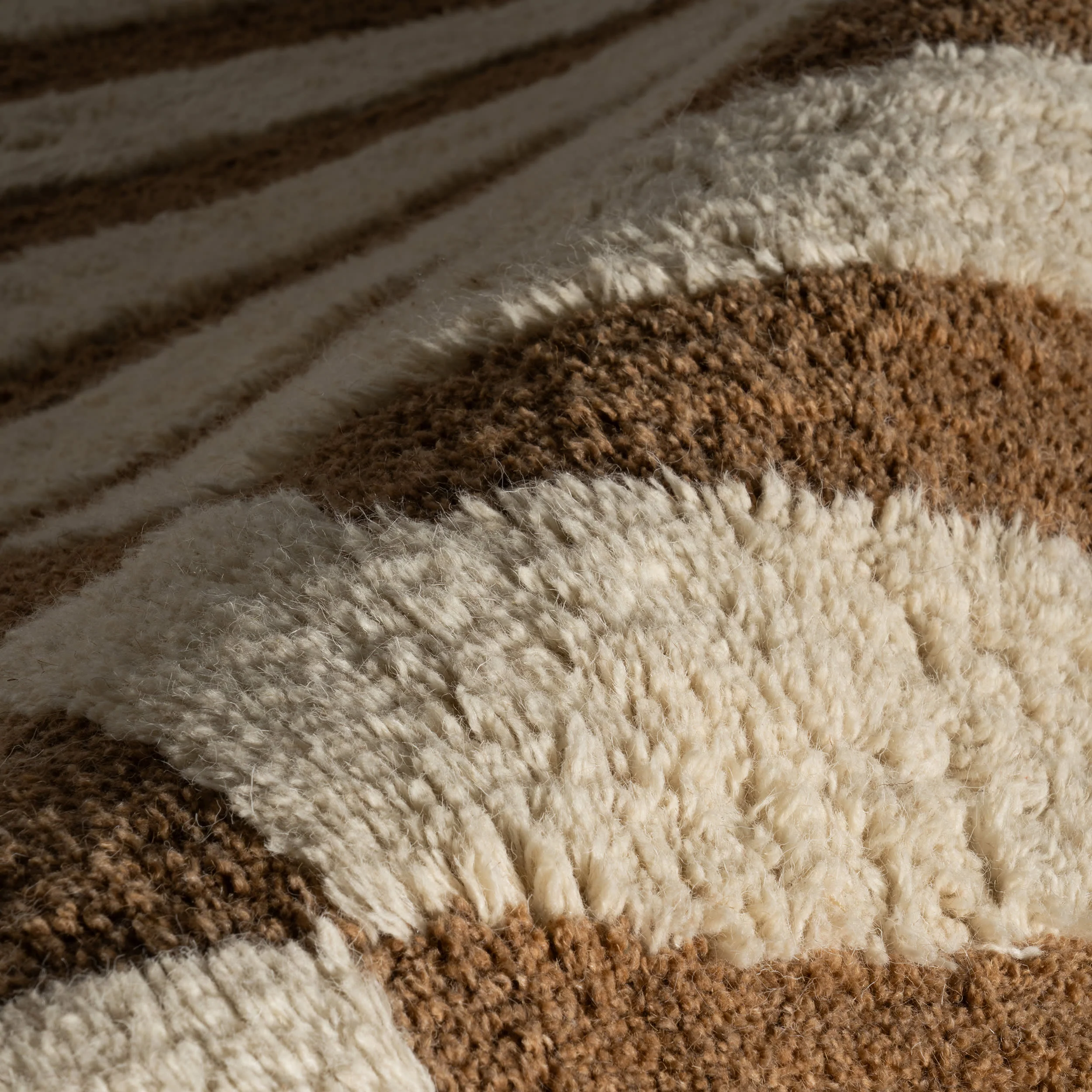 Velaina Handmade Washable Wool Rug | Tan - Image 8