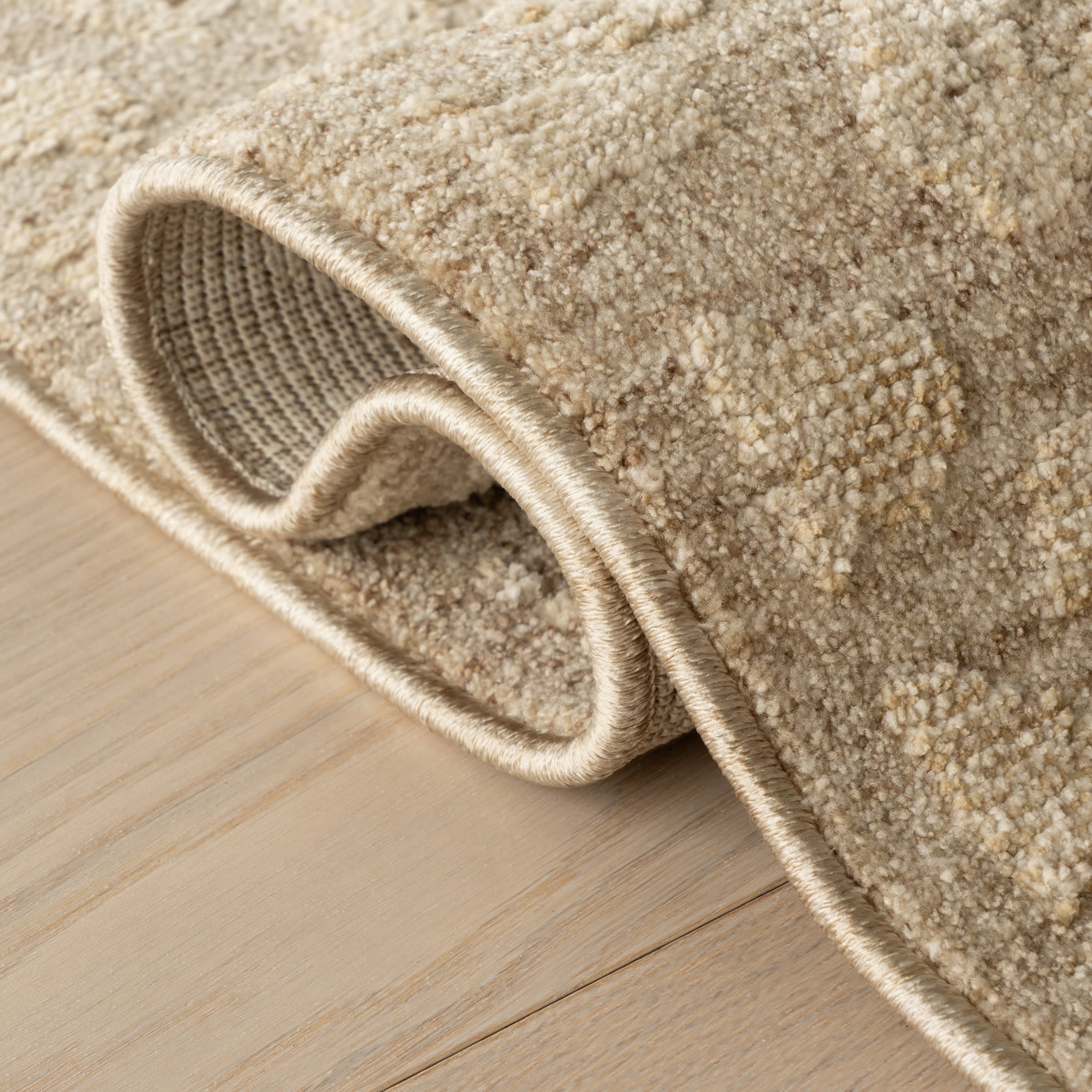 Veloce Modern Animal Print Rug | Tan - Image 11
