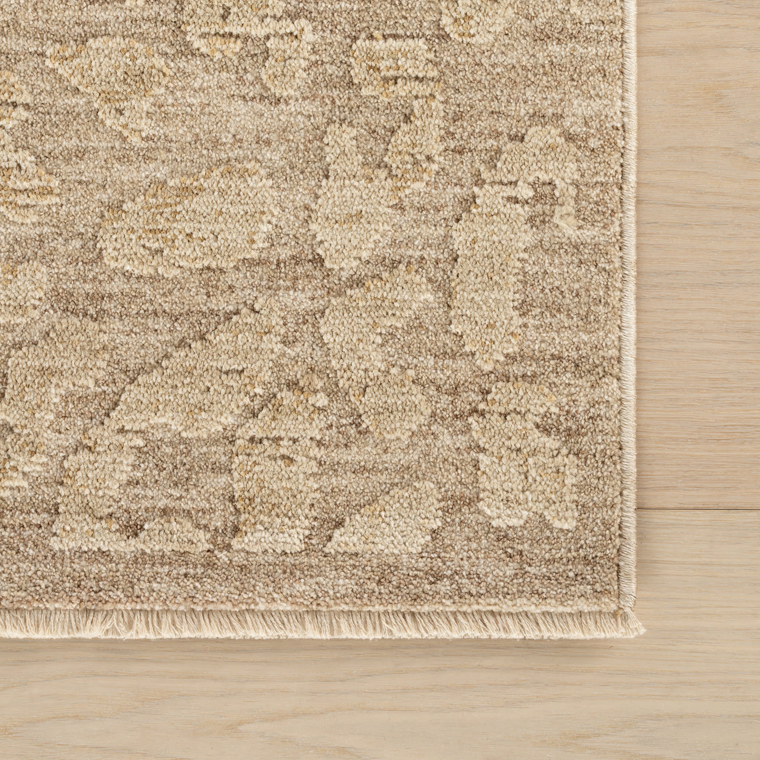 Veloce Modern Animal Print Rug | Tan - Image 4