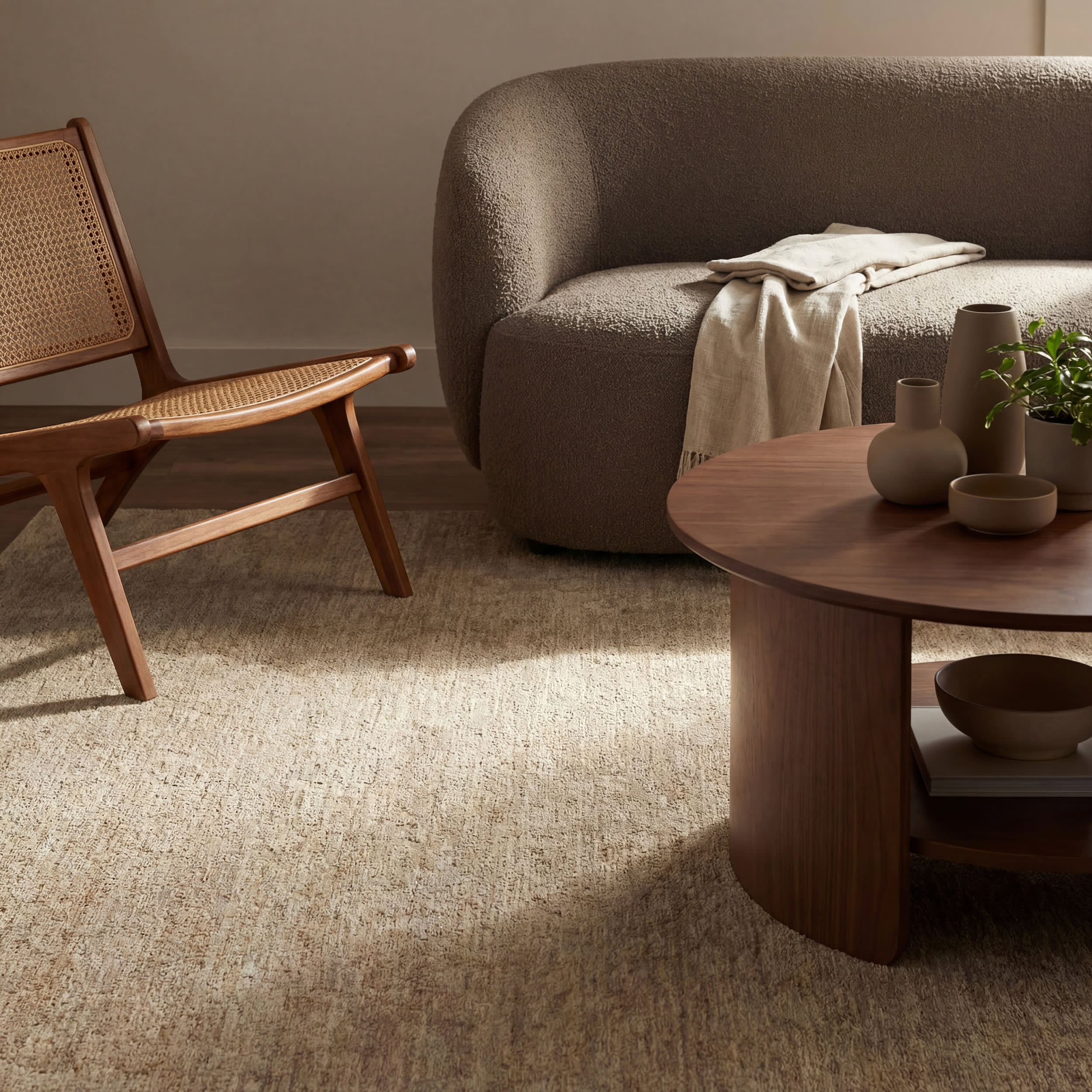 Veloce Modern Animal Print Rug | Tan - Image 5