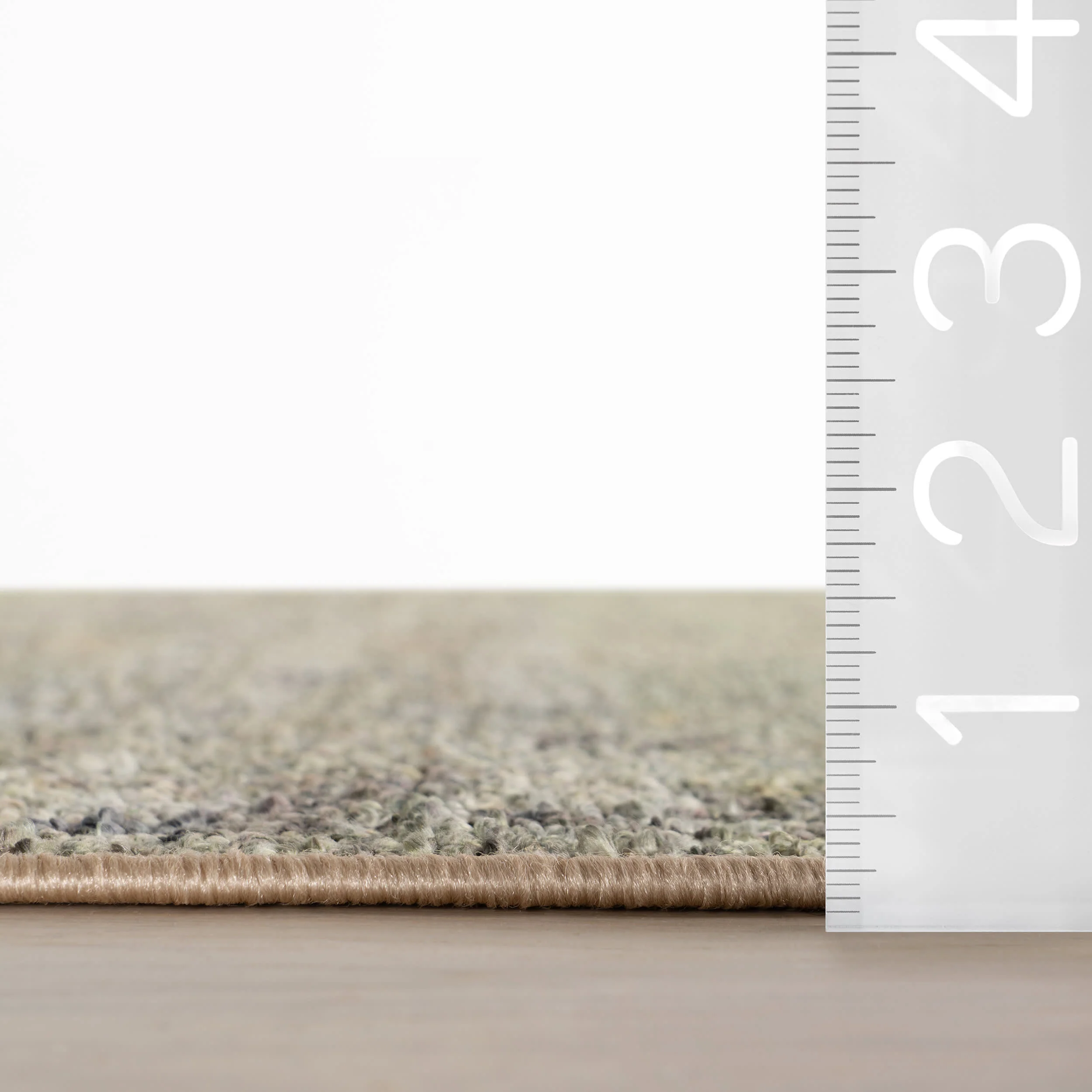 Veloura Traditional Bordered Washable Rug | Green - Image 5